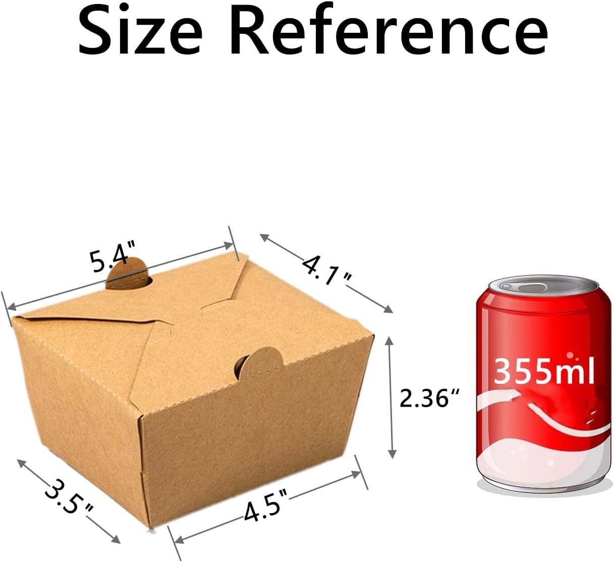 Grossiste 60 Boîtes en Papier à Emporter pour Aliments 25 OZ, Fournisseur Contenants de Nourriture à Emporter Micro-ondables, OEM Boîte à Lunch Empilable pour Restes et Favors de Fête