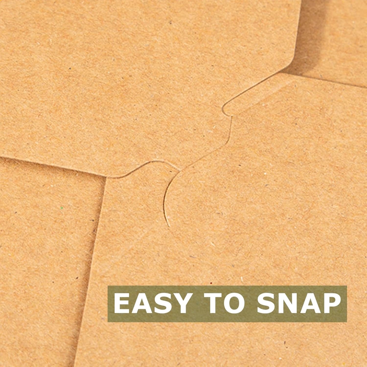 Grossiste 60 Boîtes en Papier à Emporter pour Aliments 25 OZ, Fournisseur Contenants de Nourriture à Emporter Micro-ondables, OEM Boîte à Lunch Empilable pour Restes et Favors de Fête