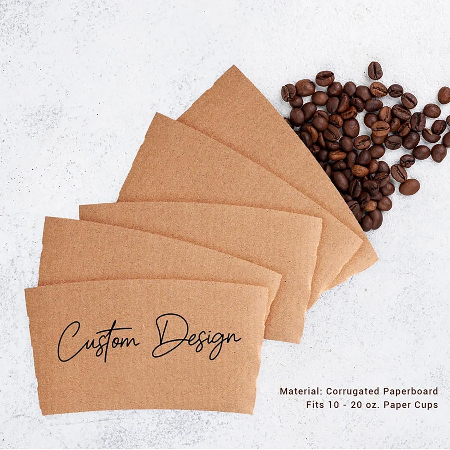 Grossiste de Manchons à Café Imprimés Personnalisés 10-20oz, Sleeve en Kraft Brun Naturel pour Boissons Chaudes, Logo Personnalisé pour Favoris de Mariage, Fournisseur de Manchons Jetables en Vrac Grossiste de Manchons à Café Imprimés Personnalisés 10-20oz, Sleeve en Kraft Brun Naturel pour Boissons Chaudes, Logo Personnalisé pour Favoris de Mariage, Fournisseur de Manchons Jetables en Vrac