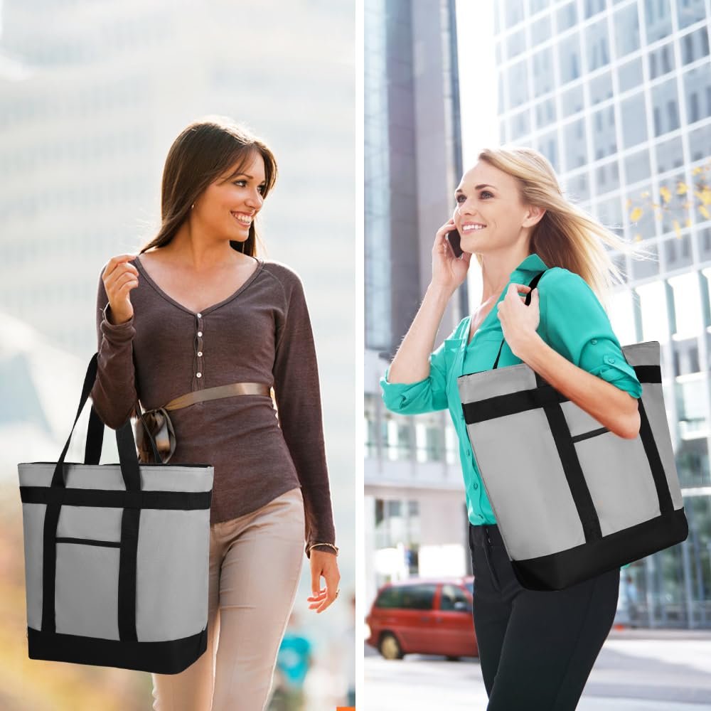 Tote Bag Isotherme Réutilisable pour le Shopping, pour Livraison de Nourriture, Bagage Frais, Grossiste en Vrac, Fabricant de Sacs Isothermes, Idéal pour Voyage, Plage, Pique-Nique, Personnalisé en Gris. Tote Bag Isotherme Réutilisable pour le Shopping, pour Livraison de Nourriture, Bagage Frais, Grossiste en Vrac, Fabricant de Sacs Isothermes, Idéal pour Voyage, Plage, Pique-Nique, Personnalisé en Gris.