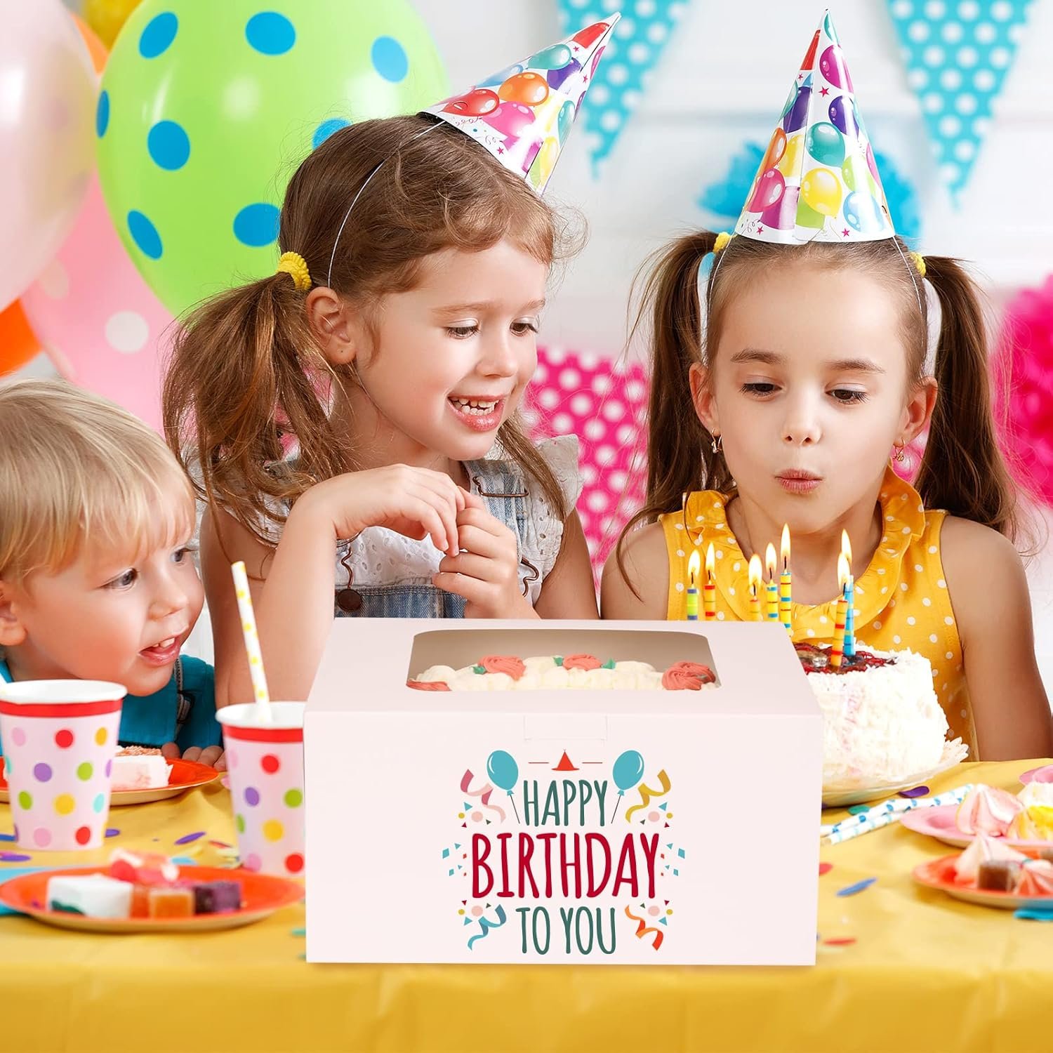 Grossiste de boîtes à gâteaux jetables 10x10x5 pouces avec logo personnalisé, comprenant des plaques à gâteau et des autocollants pour la fête des mères, pâtisseries, cupcakes, tartes, biscuits, vente en gros. Grossiste de boîtes à gâteaux jetables 10x10x5 pouces avec logo personnalisé, comprenant des plaques à gâteau et des autocollants pour la fête des mères, pâtisseries, cupcakes, tartes, biscuits, vente en gros.