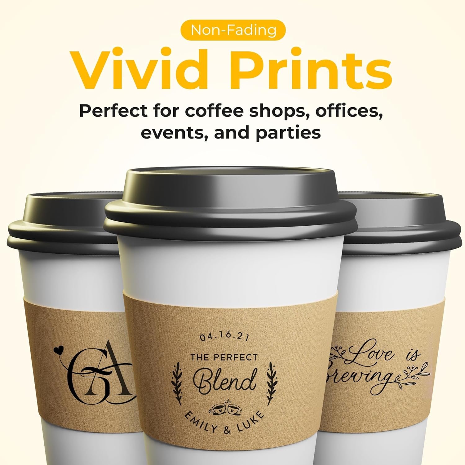 Grossiste de manchons à café isolants personnalisables de 25 pièces pour tasses de 10-20oz | Marque blanche, design en papier kraft éco-responsable, réutilisable et élégant, parfait pour les boissons chaudes et froides, cafés, fêtes et événements, Fabricant fiable. Grossiste de manchons à café isolants personnalisables de 25 pièces pour tasses de 10-20oz | Marque blanche, design en papier kraft éco-responsable, réutilisable et élégant, parfait pour les boissons chaudes et froides, cafés, fêtes et événements, Fabricant fiable.