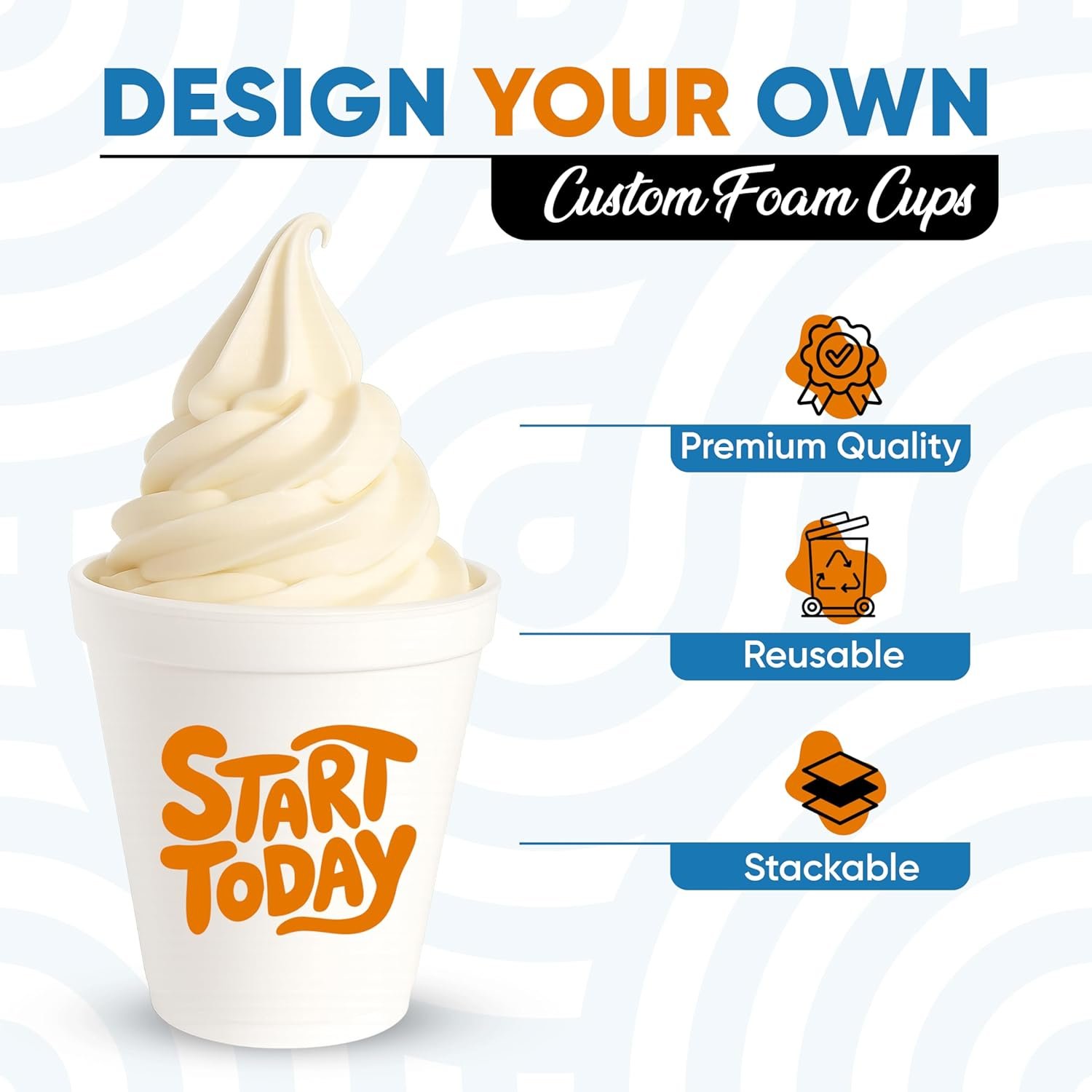 Grossiste en gobelets en mousse personnalisables 12oz – Gobelets jetables avec logo personnalisé ou texte | Fabricant de gobelets en styromousse pour événements, mariages et entreprises (25) – Vente en gros Grossiste en gobelets en mousse personnalisables 12oz – Gobelets jetables avec logo personnalisé ou texte | Fabricant de gobelets en styromousse pour événements, mariages et entreprises (25) – Vente en gros