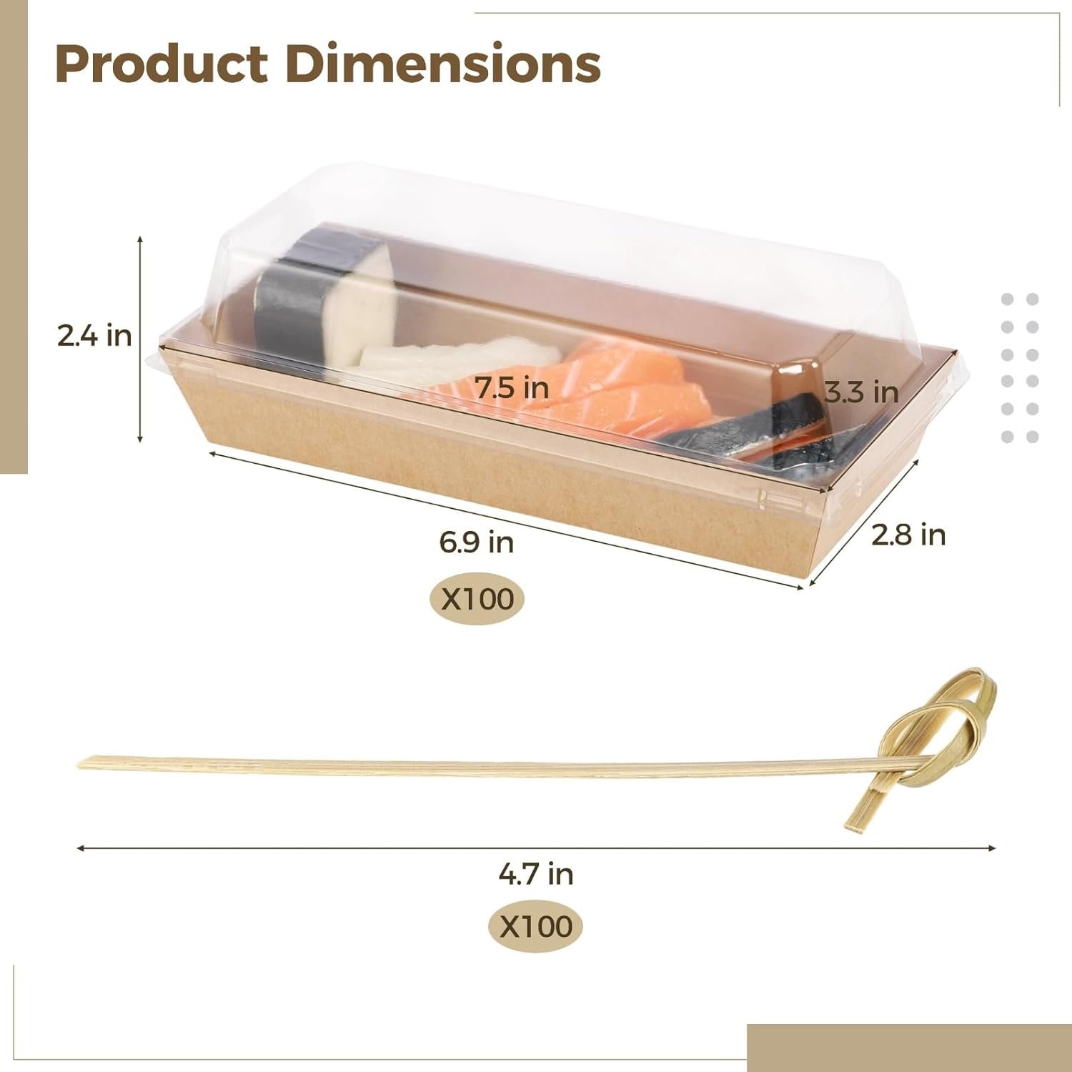 Grossiste en Vrac de 100 PCS Boîtes à Charcuterie en Papier avec Couvercles Transparents 7,5 x 3,3 x 2,4 po, Contenants Alimentaires Jetables avec Picks en Bois pour Friandises, Cookies, Desserts et Fruits, Logo Personnalisé, Fabricant. Grossiste en Vrac de 100 PCS Boîtes à Charcuterie en Papier avec Couvercles Transparents 7,5 x 3,3 x 2,4 po, Contenants Alimentaires Jetables avec Picks en Bois pour Friandises, Cookies, Desserts et Fruits, Logo Personnalisé, Fabricant.