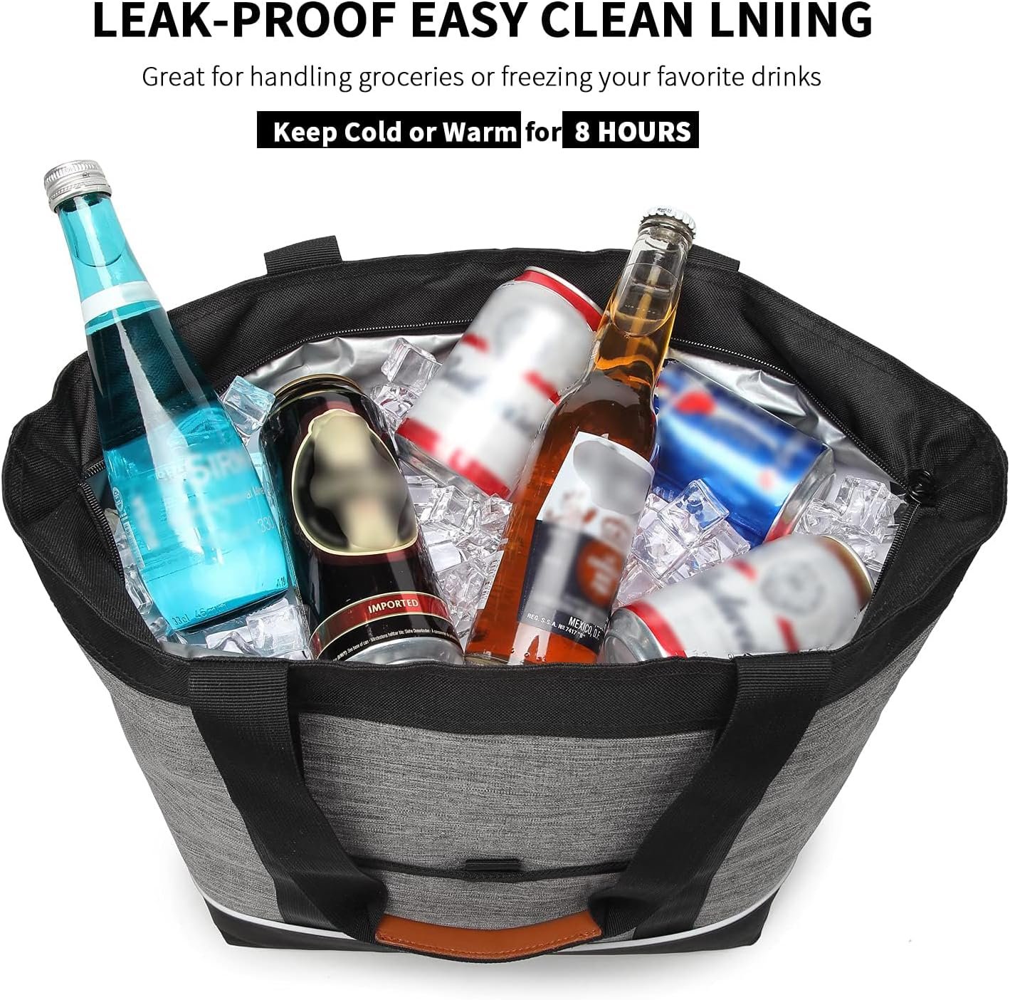 Sac isotherme grande capacité, fournisseur de sacs réutilisables pour courses, logo personnalisé pour transport de repas. Sac isotherme grande capacité, fournisseur de sacs réutilisables pour courses, logo personnalisé pour transport de repas.