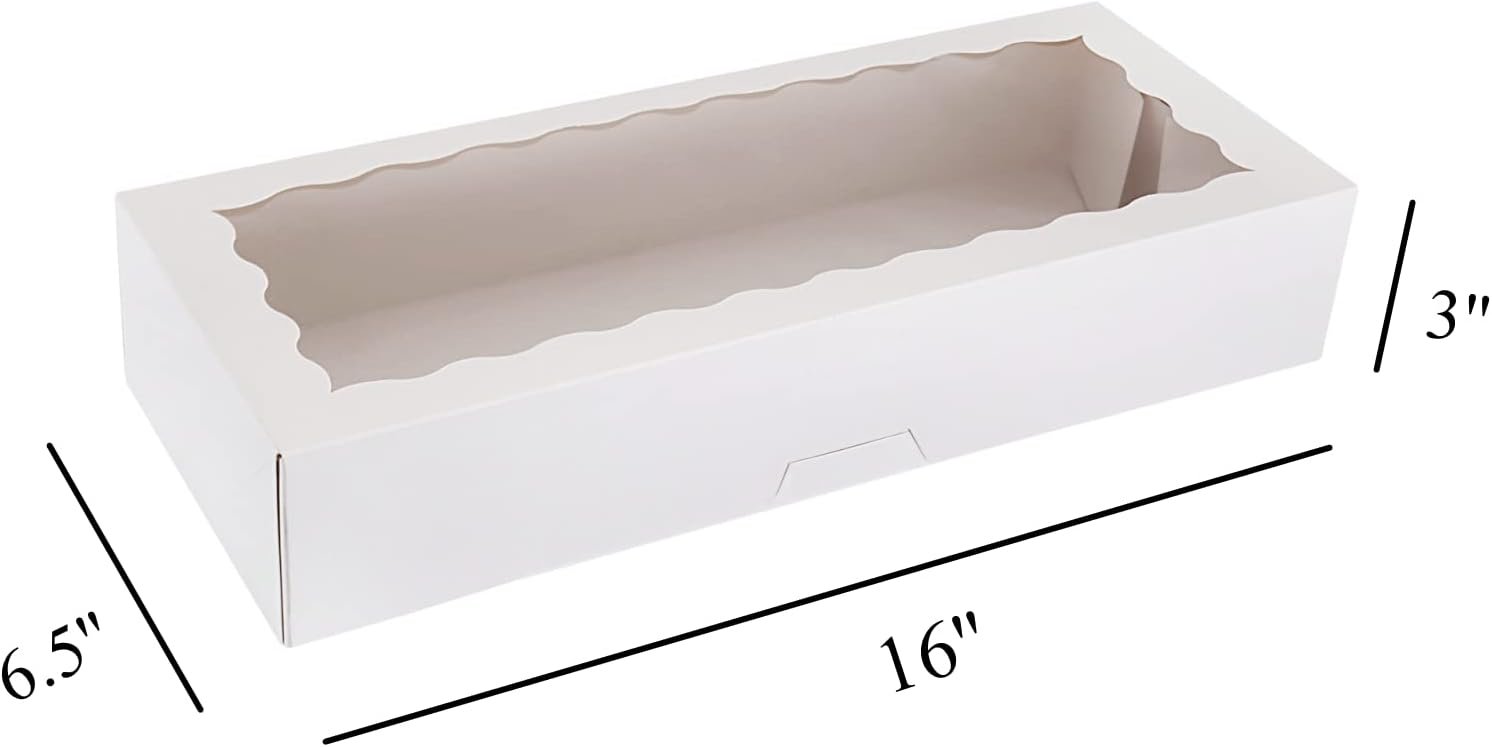 Grossiste Boîtes à pâtisserie avec fenêtre 30-pack 16