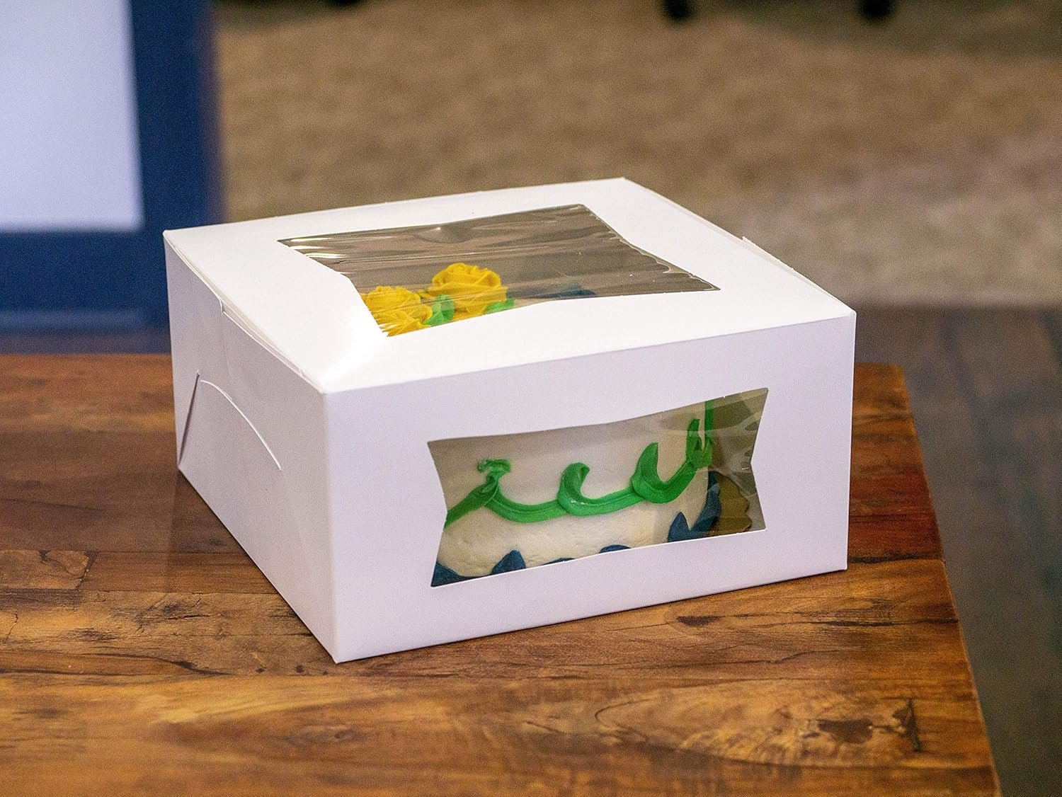 Grossiste Auto Pop-up Boîte à Pâtisserie Blanche avec Fenêtre 9x9x2.5 pour Tartes, Donuts, Pâtisseries, Fournisseur 200 pièces, Marque Blanche avec Couvercle Transparent. Grossiste Auto Pop-up Boîte à Pâtisserie Blanche avec Fenêtre 9x9x2.5 pour Tartes, Donuts, Pâtisseries, Fournisseur 200 pièces, Marque Blanche avec Couvercle Transparent.