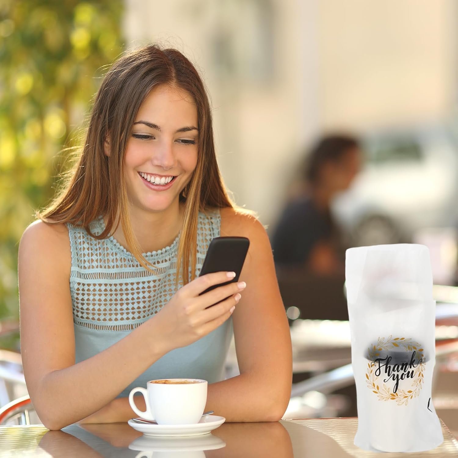 Grossiste de sacs à boissons en plastique avec poignées 1000 unités, 11 x 6,3 pouces, fournisseur de transport pour boissons, logo personnalisé, support pour gobelets de café, jus, lait et thé à emporter. Grossiste de sacs à boissons en plastique avec poignées 1000 unités, 11 x 6,3 pouces, fournisseur de transport pour boissons, logo personnalisé, support pour gobelets de café, jus, lait et thé à emporter.