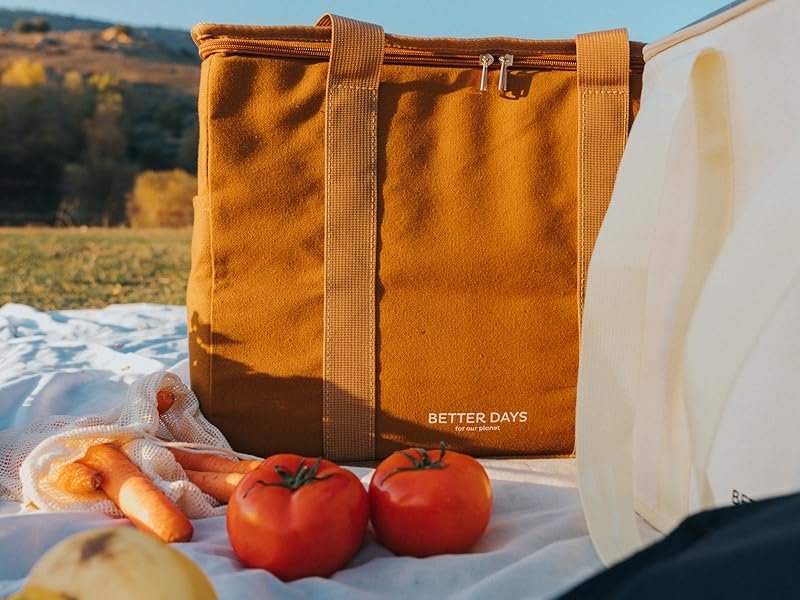 Grossiste Sac Isotherme Réutilisable XL – Sac de Courses Étanche et Isolé, Idéal pour Transporter Aliments Chauds et Froids avec Fermeture Éclair (Forêt) – Fabricant de Sacs de Magasin avec Logo Personnalisé