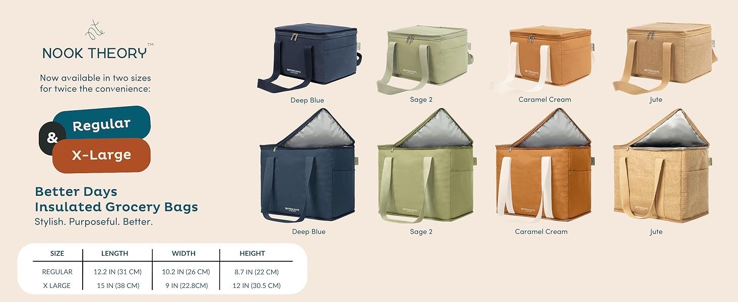 Grossiste Sac Isotherme Réutilisable XL – Sac de Courses Étanche et Isolé, Idéal pour Transporter Aliments Chauds et Froids avec Fermeture Éclair (Forêt) – Fabricant de Sacs de Magasin avec Logo Personnalisé