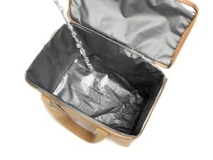 Grossiste Sac Isotherme Réutilisable XL – Sac de Courses Étanche et Isolé, Idéal pour Transporter Aliments Chauds et Froids avec Fermeture Éclair (Forêt) – Fabricant de Sacs de Magasin avec Logo Personnalisé