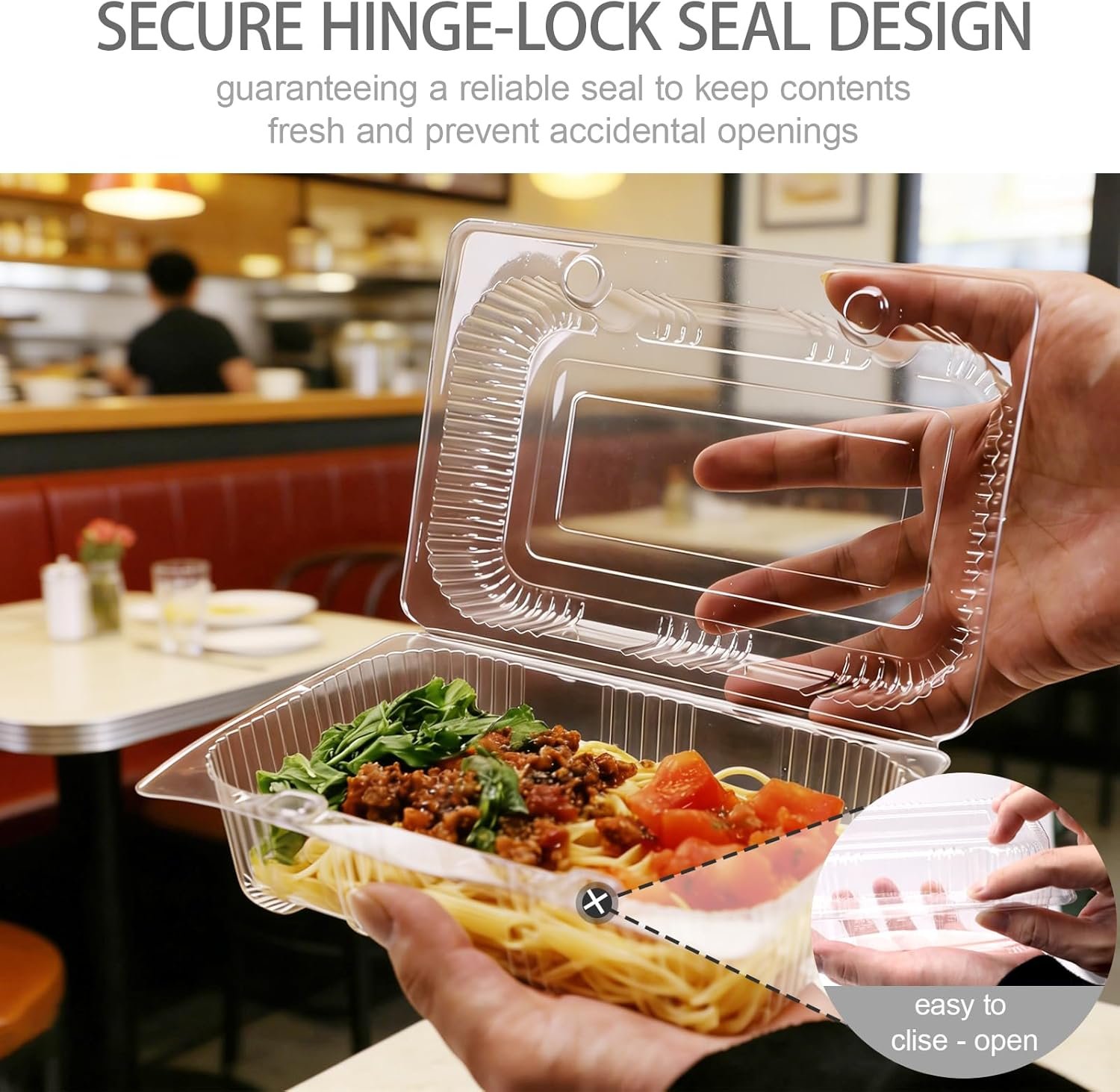 Grossiste contenant alimentaire en plastique transparent, 200PCS, 7.28x4.72x2.5 pouces, OEM en Vrac pour dessert, café, fruits, salades, et sandwichs. Grossiste contenant alimentaire en plastique transparent, 200PCS, 7.28x4.72x2.5 pouces, OEM en Vrac pour dessert, café, fruits, salades, et sandwichs.