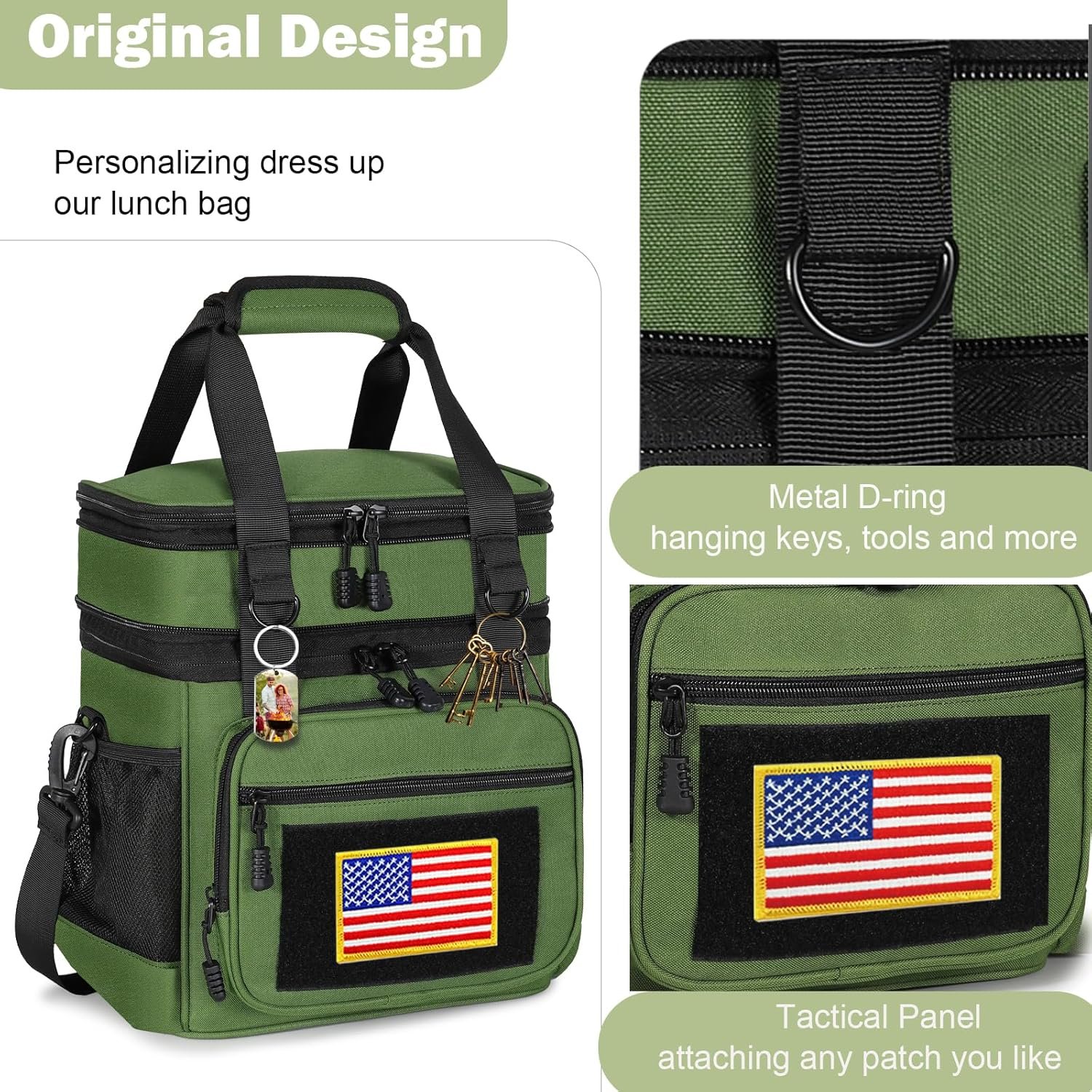 Grossiste, Sac à déjeuner isotherme extensible 16L pour hommes et femmes, avec logo personnalisé, idéal pour le travail ou les sorties en plein air, fabriqué par un fournisseur de qualité. Grossiste, Sac à déjeuner isotherme extensible 16L pour hommes et femmes, avec logo personnalisé, idéal pour le travail ou les sorties en plein air, fabriqué par un fournisseur de qualité.