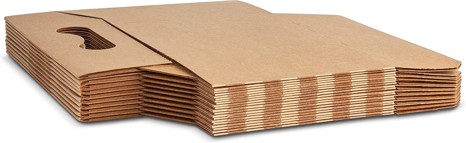Grossiste Support de bouteille en kraft 12 oz - Fabricant de porte-bouteilles en carton kraft (Pack de 10) - Logo Personnalisé Grossiste Support de bouteille en kraft 12 oz - Fabricant de porte-bouteilles en carton kraft (Pack de 10) - Logo Personnalisé
