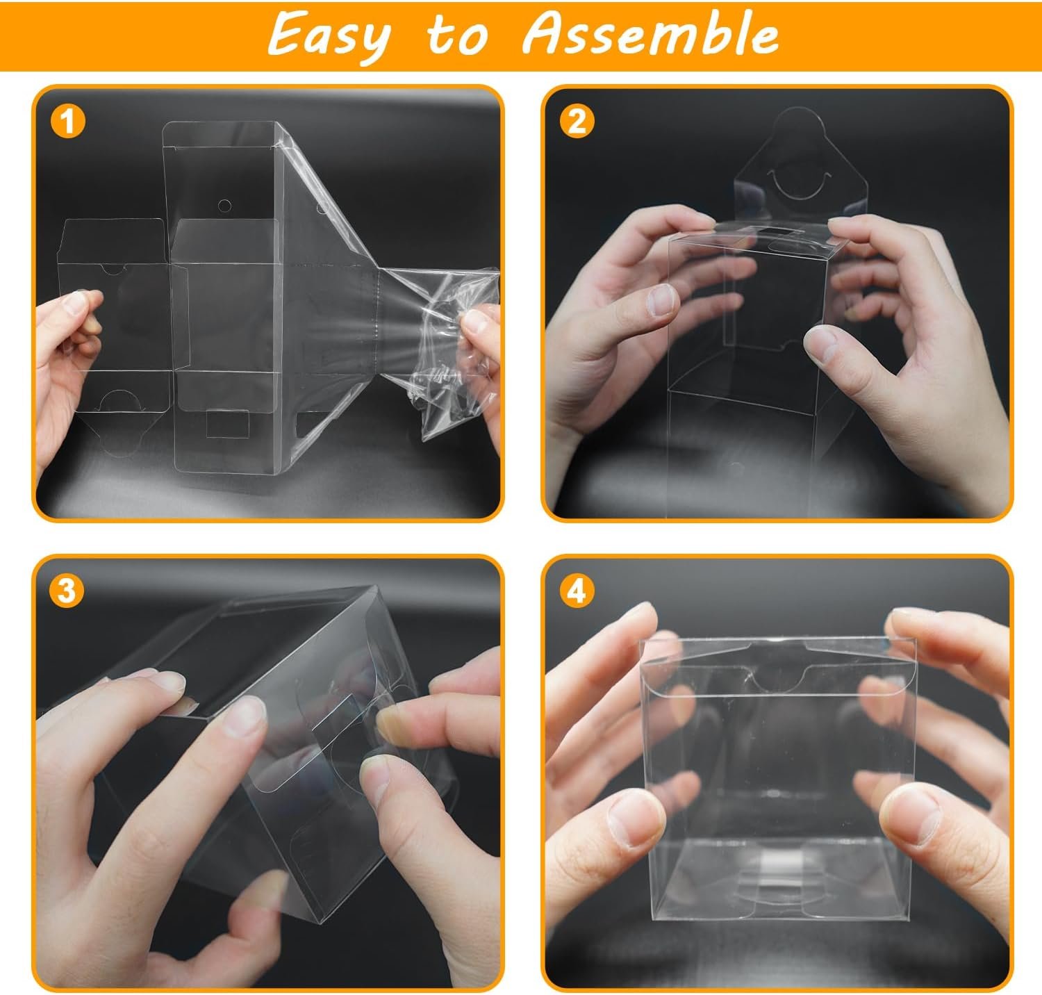 Grossiste en Boîtes Transparentes 3x3x3 Pouces pour Chocolats et Cadeaux, Fournisseur de Boîtes à Cupcakes, Logo Personnalisé pour Anniversaire et Mariage