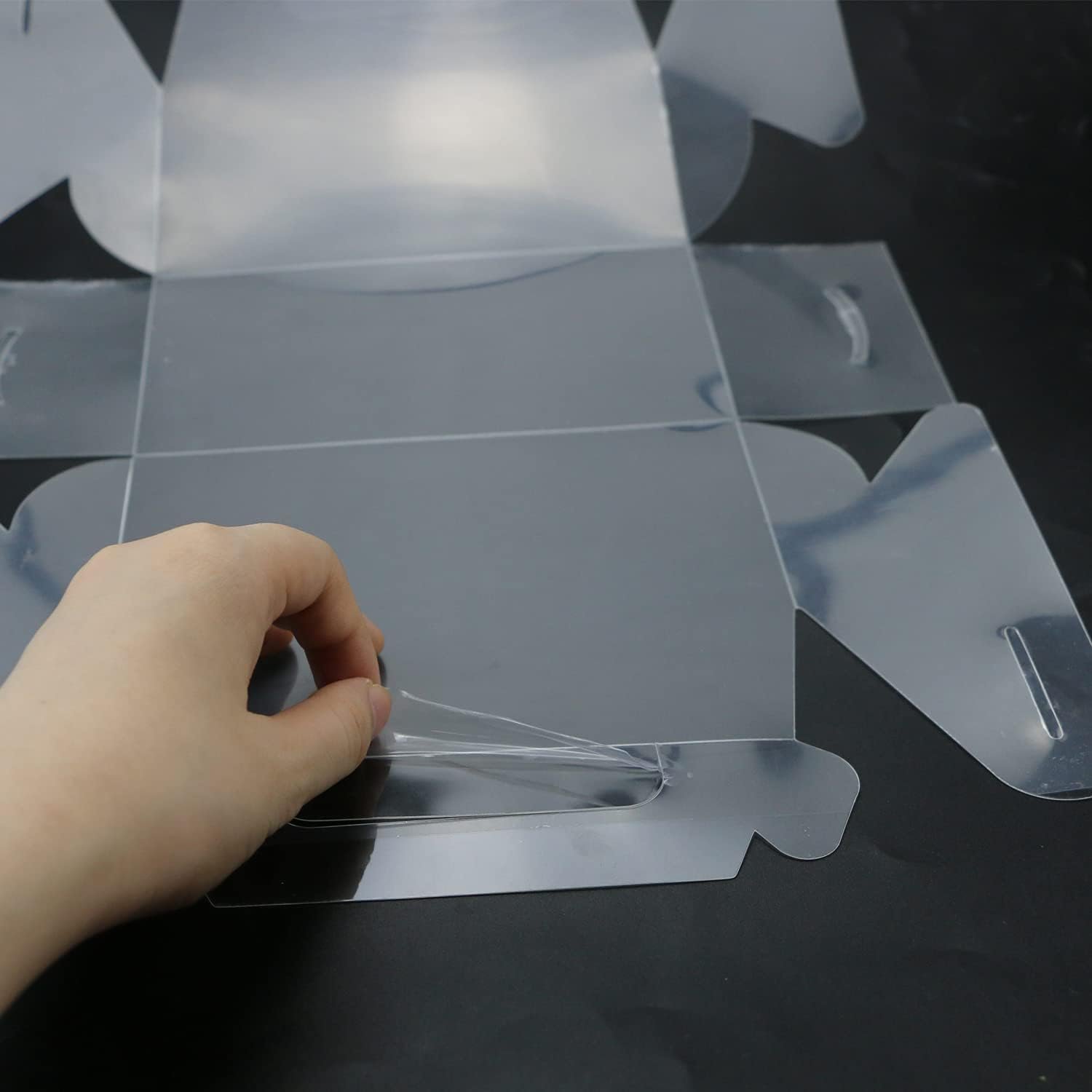 Boîtes à gâteaux transparentes en vrac, 15 unités, avec carton, idéal pour les cadeaux de pâtisserie, cookies et desserts, fournisseur certifié, 6.3 Boîtes à gâteaux transparentes en vrac, 15 unités, avec carton, idéal pour les cadeaux de pâtisserie, cookies et desserts, fournisseur certifié, 6.3