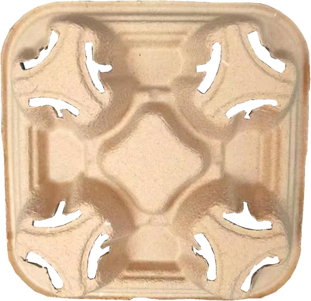 Grossiste supports, plateaux porte-gobelets biodégradables en pulpe de fibre pour 4 boissons, fabriquant de porte-gobelets compostables sans renversement pour boissons chaudes et froides, marque blanche de 36 unités, parfaits pour voitures, livraisons de nourriture, restaurants et cafés. Grossiste supports, plateaux porte-gobelets biodégradables en pulpe de fibre pour 4 boissons, fabriquant de porte-gobelets compostables sans renversement pour boissons chaudes et froides, marque blanche de 36 unités, parfaits pour voitures, livraisons de nourriture, restaurants et cafés.