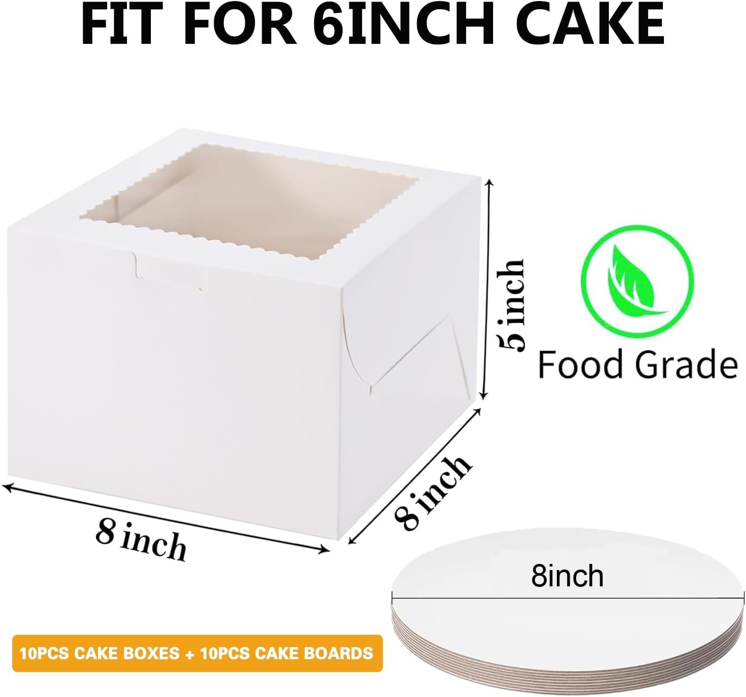 Boîte à gâteaux 20 pièces 8x8x5 avec fenêtre & plateaux à gâteau, fournisseur d'emballages élégants pour gâteaux, cookies, mariage, anniversaire, fête des mères, logo personnalisé, assemblage en une pièce en vente en gros. Boîte à gâteaux 20 pièces 8x8x5 avec fenêtre & plateaux à gâteau, fournisseur d'emballages élégants pour gâteaux, cookies, mariage, anniversaire, fête des mères, logo personnalisé, assemblage en une pièce en vente en gros.