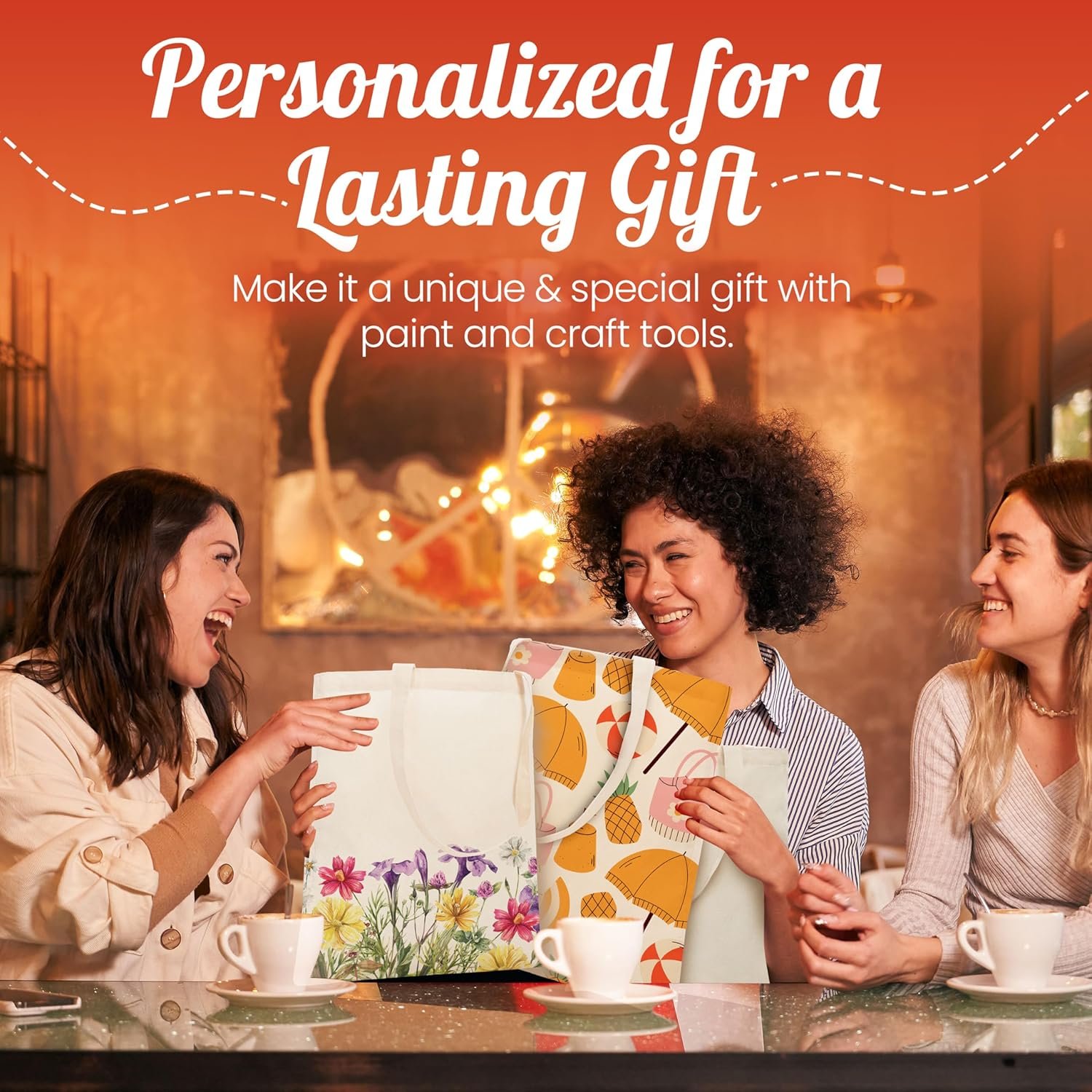 Sac en toile réutilisable moyen 50-pack pour courses - Vente en gros de sacs légers pour projets DIY, broderie, peinture, et logo personnalisé par votre fabricant.