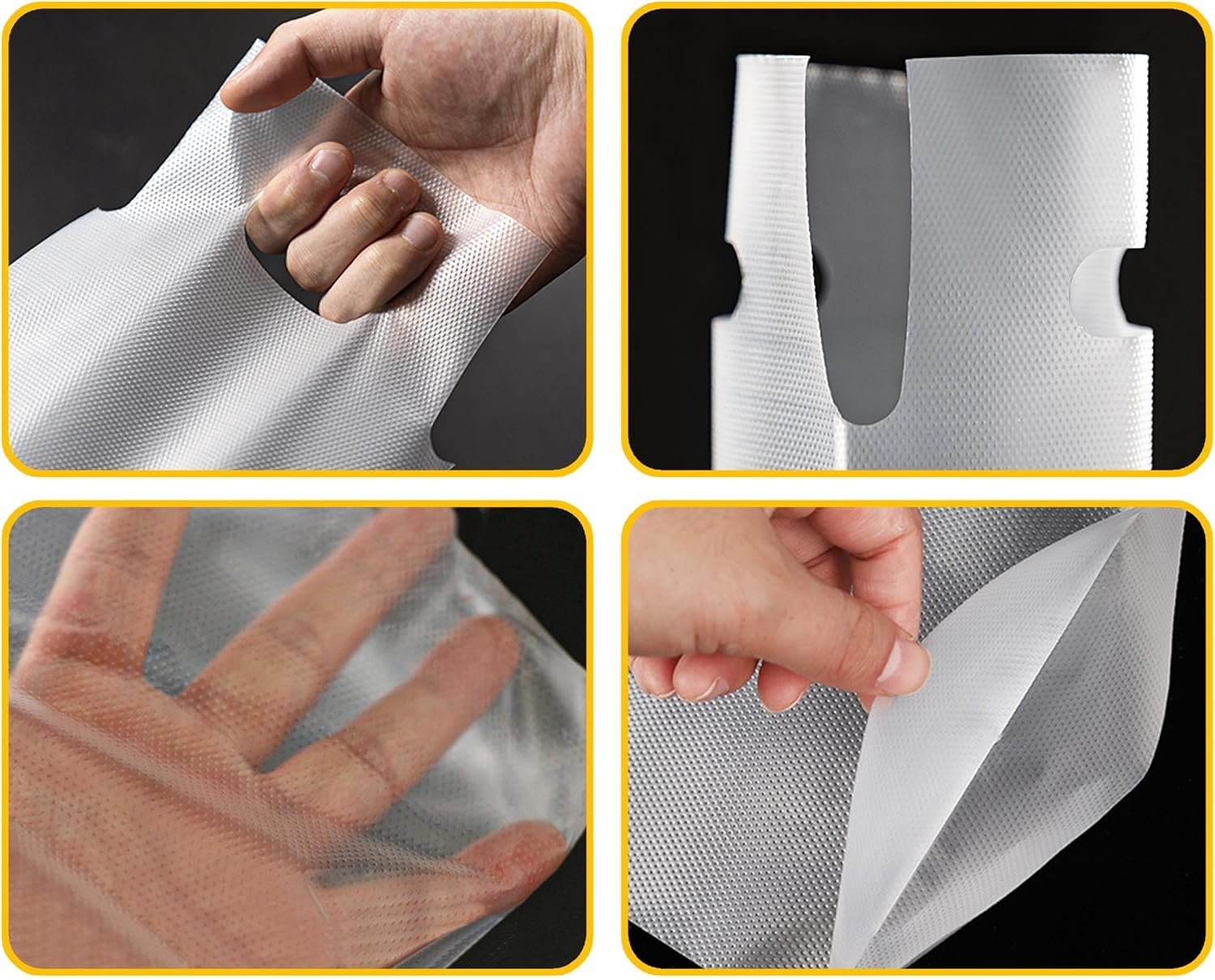 Grossiste de sacs en polyéthylène transparent à poignée, 200 pièces, emballage pour boissons, 11 x 6,3 pouces, avec logo personnalisé, pour café, jus, lait, thé à emporter. Fournisseur idéal pour la vente en gros. Grossiste de sacs en polyéthylène transparent à poignée, 200 pièces, emballage pour boissons, 11 x 6,3 pouces, avec logo personnalisé, pour café, jus, lait, thé à emporter. Fournisseur idéal pour la vente en gros.