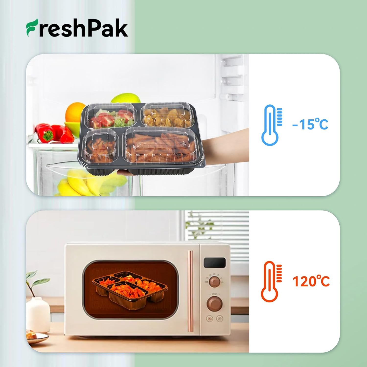 Conteneurs de repas 34oz - Partagez en gros | Usine spécialisée en contenants alimentaires réutilisables 40 pièces | Portion contrôlée et hermétique avec couvercle sans BPA | Boîtes à emporter à 4 compartiments, adaptées pour le congélateur et le micro-ondes Conteneurs de repas 34oz - Partagez en gros | Usine spécialisée en contenants alimentaires réutilisables 40 pièces | Portion contrôlée et hermétique avec couvercle sans BPA | Boîtes à emporter à 4 compartiments, adaptées pour le congélateur et le micro-ondes