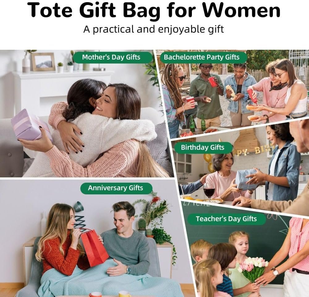 Tote Bags en Vrac pour Femme avec Logo Personnalisé, Sac Cadeau Personnalisé pour Shopping, Fabricant de Sacs Adaptés aux Anniversaires Tote Bags en Vrac pour Femme avec Logo Personnalisé, Sac Cadeau Personnalisé pour Shopping, Fabricant de Sacs Adaptés aux Anniversaires
