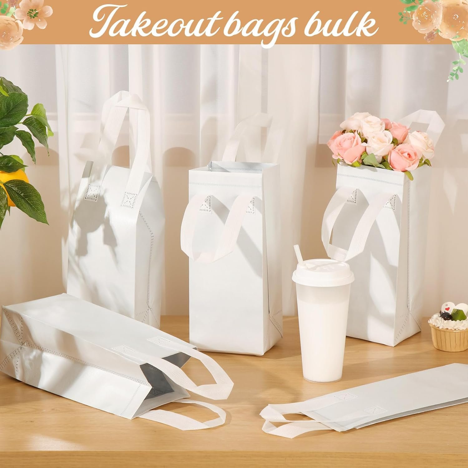 Grossiste de sacs à emporter isolés jetables en vrac, 100 pièces, 4,7 x 11 x 4 pouces, parfaits pour cafés, thés, aliments chauds et froids, fruits de mer frais, avec Logo Personnalisé pour restaurant et commerce. Fabricant de sacs isothermes pour les besoins de vente en gros. Grossiste de sacs à emporter isolés jetables en vrac, 100 pièces, 4,7 x 11 x 4 pouces, parfaits pour cafés, thés, aliments chauds et froids, fruits de mer frais, avec Logo Personnalisé pour restaurant et commerce. Fabricant de sacs isothermes pour les besoins de vente en gros.