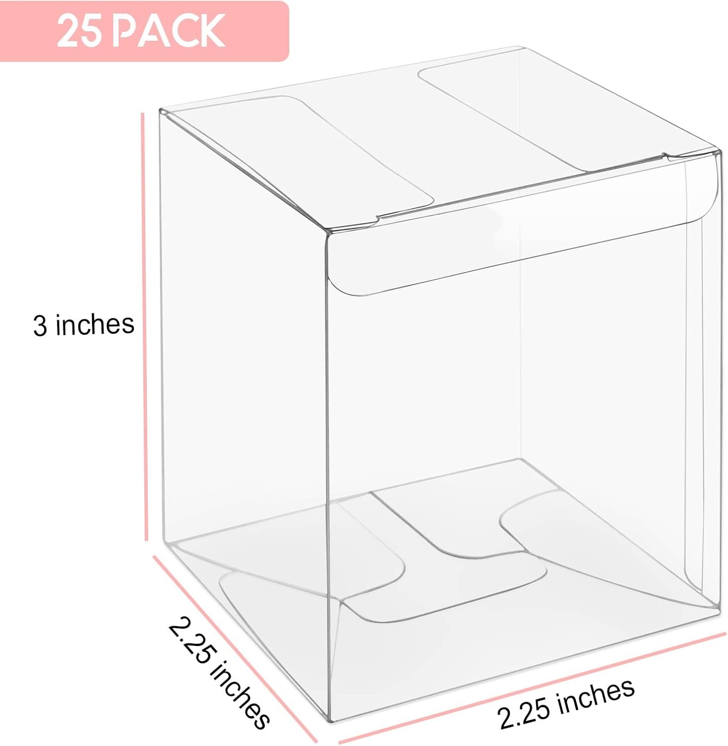 Grossiste de boîtes transparentes pour macarons 2,25x2,25x3 pouces, Favor Boxes pour mariage, baby shower, anniversaire, 25 pack, logo personnalisé, fabricant de solutions sur mesure. Grossiste de boîtes transparentes pour macarons 2,25x2,25x3 pouces, Favor Boxes pour mariage, baby shower, anniversaire, 25 pack, logo personnalisé, fabricant de solutions sur mesure.