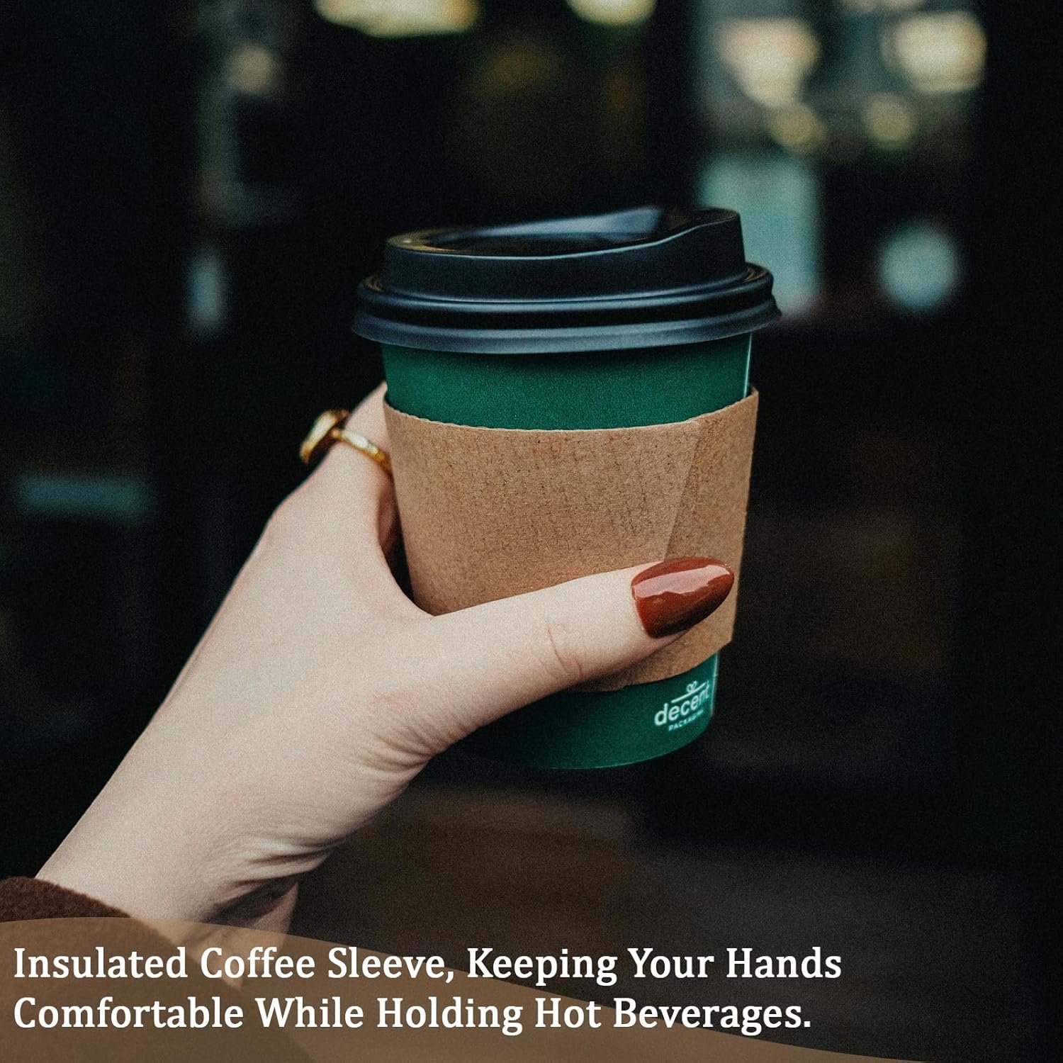 Grossiste de manchons à café en papier kraft jetables pour tasses de 10, 12, 16, 20 et 22 oz, OEM pour boissons chaudes et froides, fourni par un fabricant fiable. Grossiste de manchons à café en papier kraft jetables pour tasses de 10, 12, 16, 20 et 22 oz, OEM pour boissons chaudes et froides, fourni par un fabricant fiable.