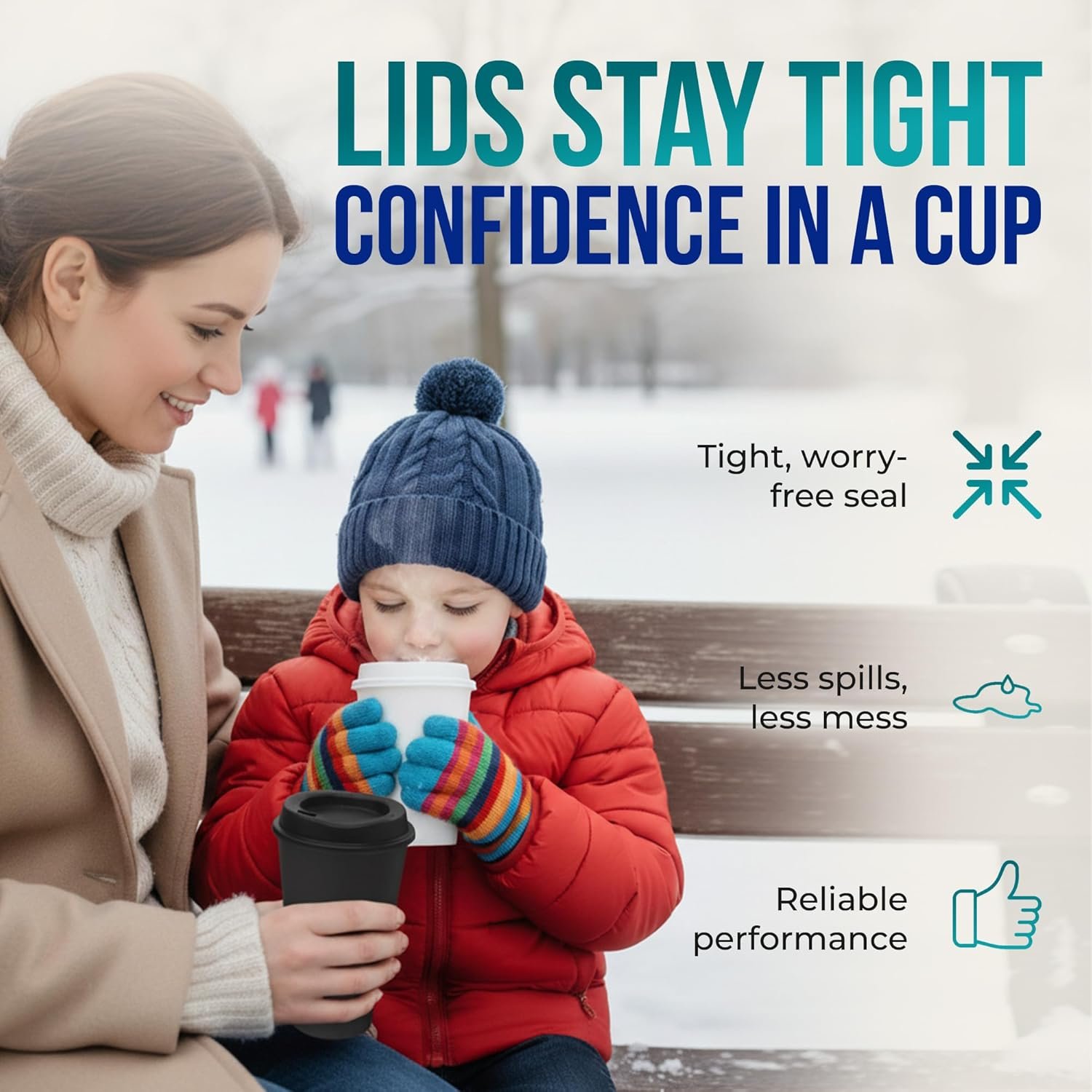 Grossiste de gobelets à café réutilisables 16 oz avec couvercles, Pour boissons chaudes ou froides, Logo Personnalisé, équipement pour le transport, fournisseur d’articles à usage, vente en gros, compatible lave-vaisselle et micro-ondes, gobelets blancs avec couvercles noirs.