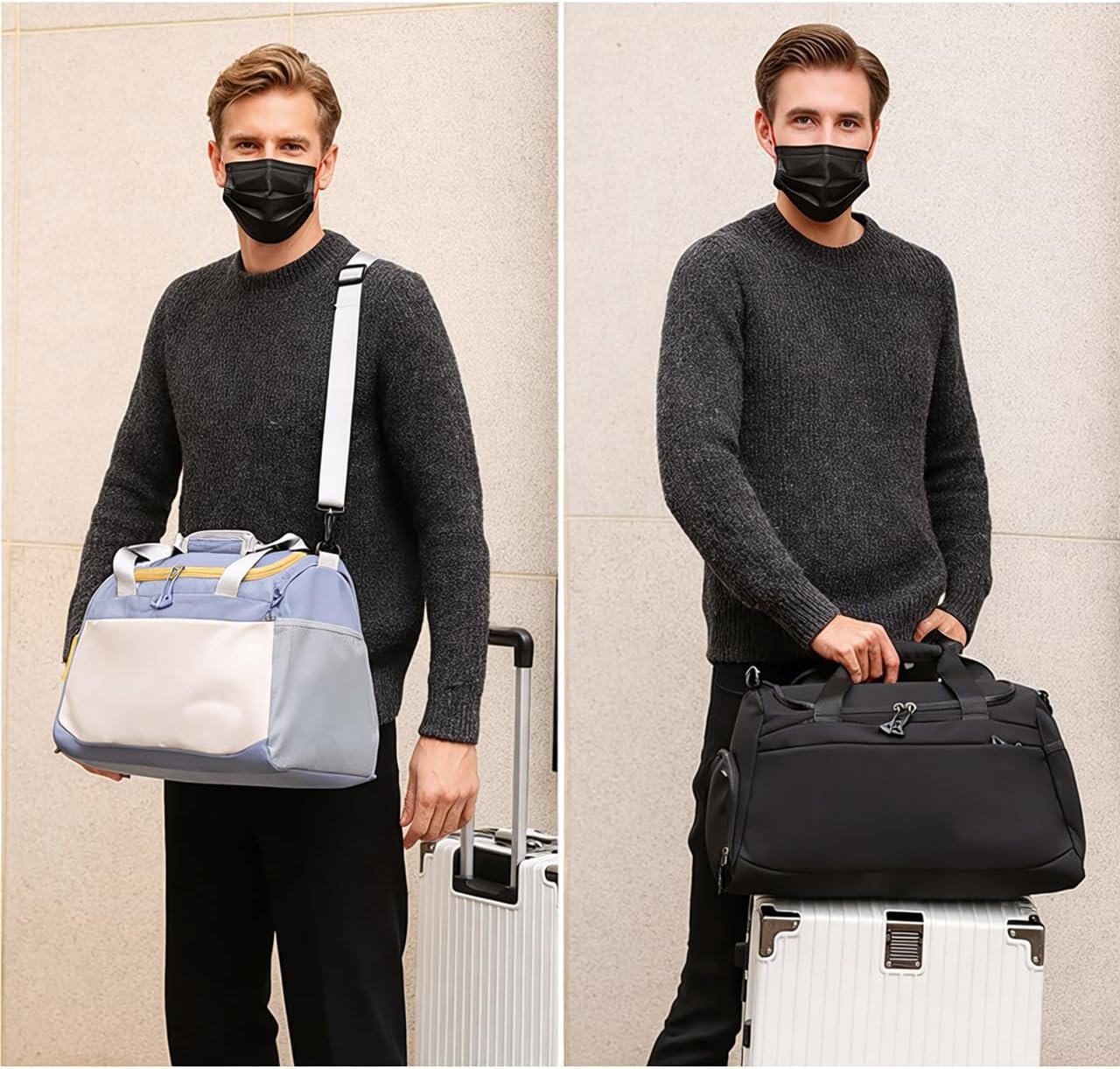 Grossiste Sac de sport personnalisé grand format, sac de voyage pour hommes et femmes, Logo Personnalisé, Fabricant de sacs de danse en vrac.