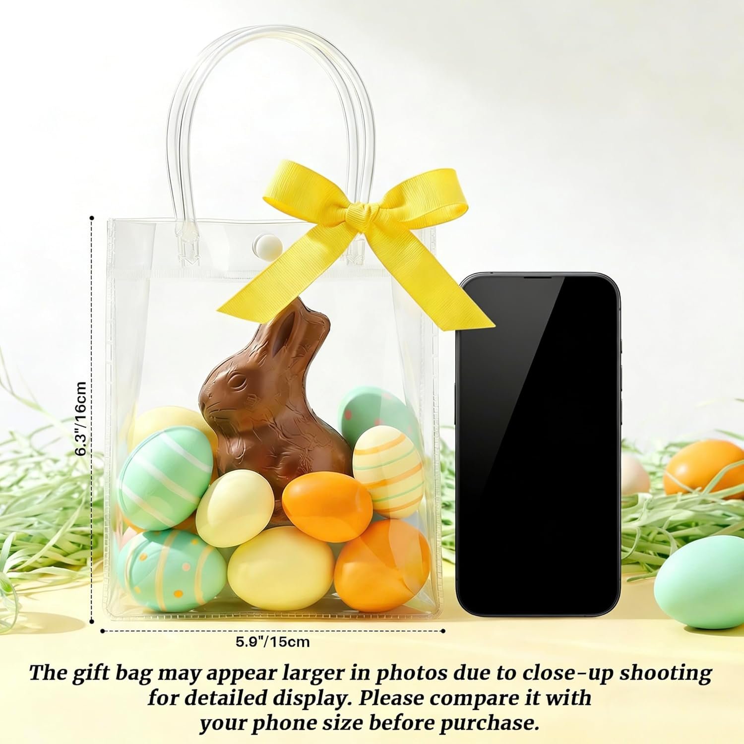 Grossiste en Vrac - Sacs Cadeaux Transparente en PVC avec Poignées, 10PCS Mini Sacs Fête - Sac à Offrir en Plastique 5.9 x 6.3 Pouce, Fournisseur de Sacs avec Logo Personnalisé. Grossiste en Vrac - Sacs Cadeaux Transparente en PVC avec Poignées, 10PCS Mini Sacs Fête - Sac à Offrir en Plastique 5.9 x 6.3 Pouce, Fournisseur de Sacs avec Logo Personnalisé.