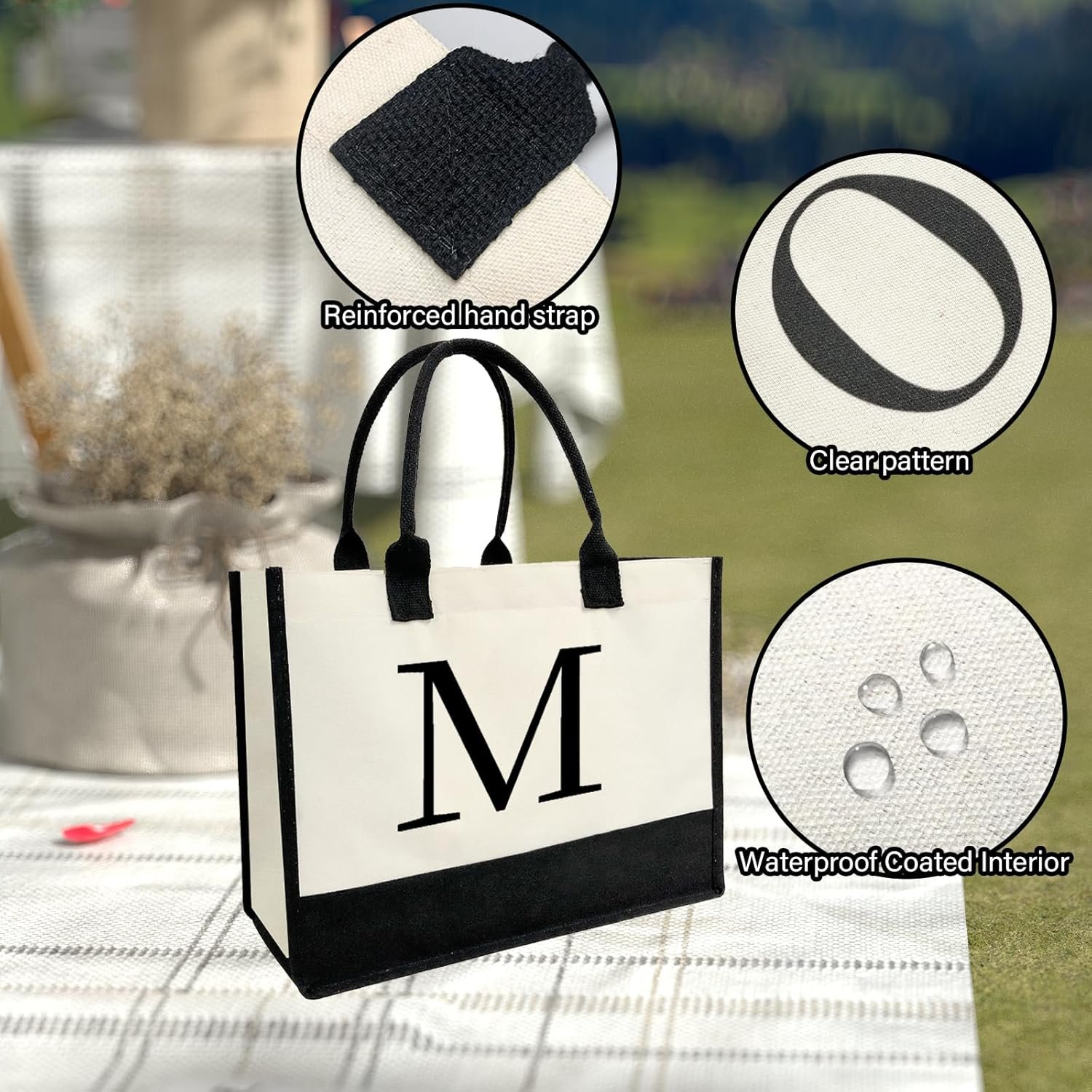 Tote Bag Compact en Toile Personnalisée 10x8,5 IN - Vente en Gros pour Femmes avec Logo Personnalisé, Produit de Fabricant, Cadeau Personnalisé pour Mariage et Anniversaire