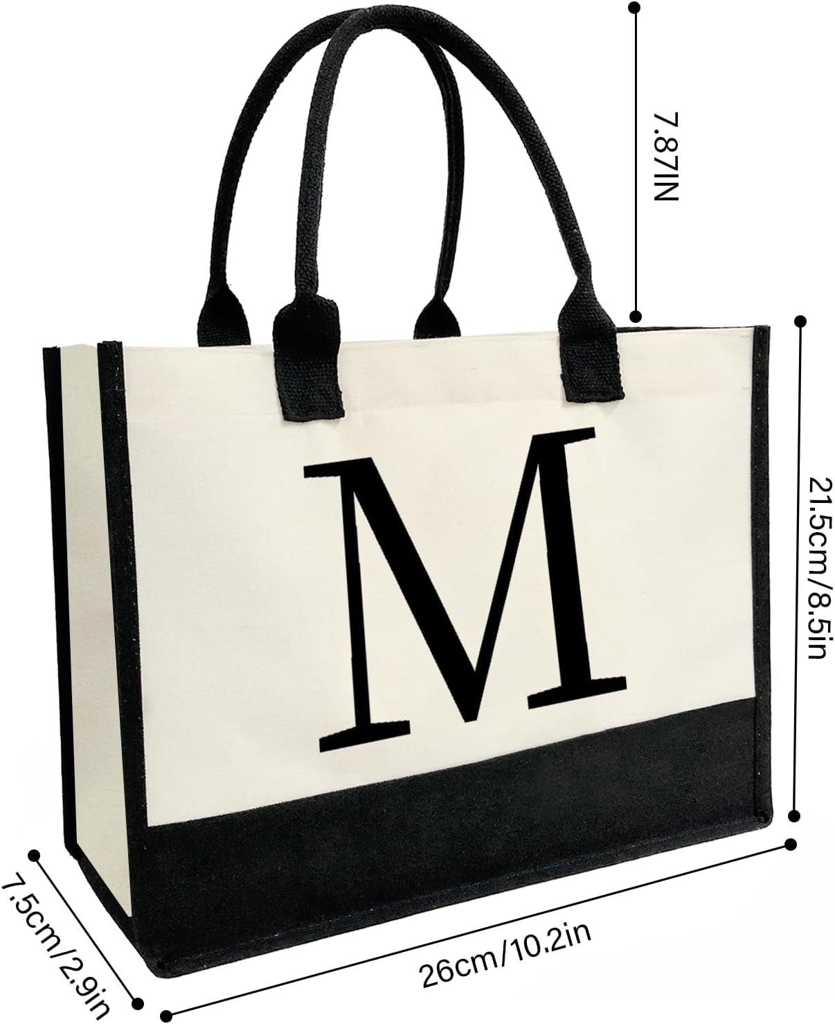 Tote Bag Compact en Toile Personnalisée 10x8,5 IN - Vente en Gros pour Femmes avec Logo Personnalisé, Produit de Fabricant, Cadeau Personnalisé pour Mariage et Anniversaire
