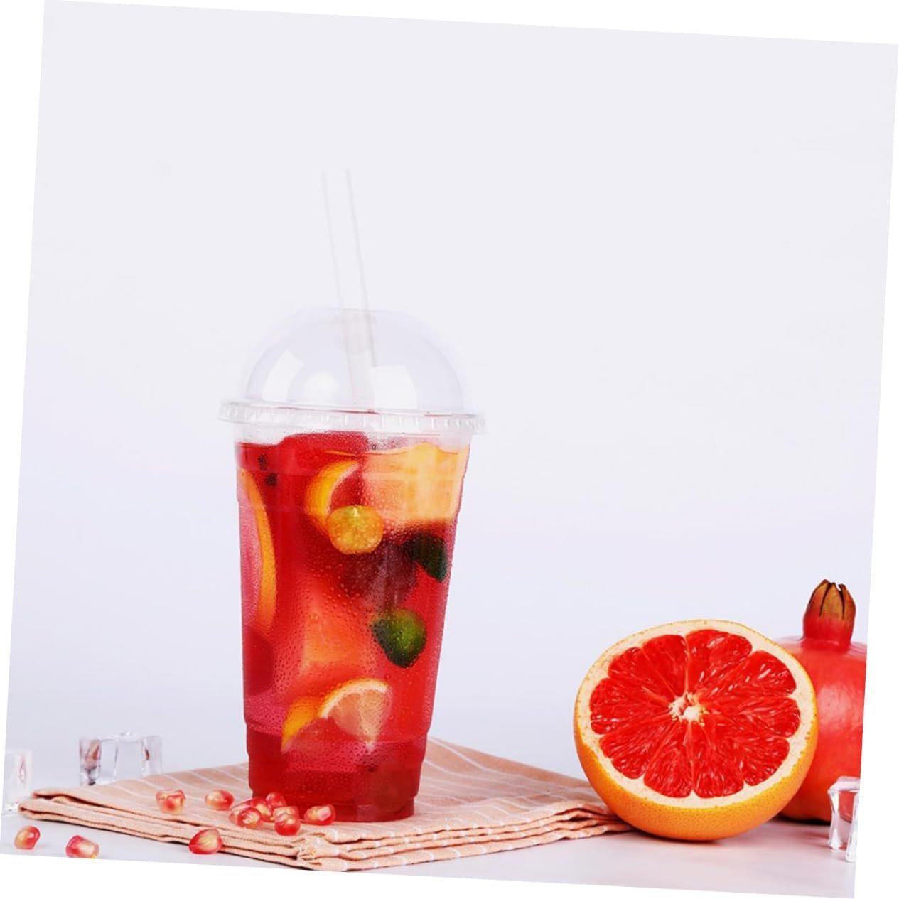 Grossiste gobelets en plastique jetables 50pcs avec couvercle boule pour café glacé, jus, smoothie - Fabricant de qualité supérieure, vente en gros Grossiste gobelets en plastique jetables 50pcs avec couvercle boule pour café glacé, jus, smoothie - Fabricant de qualité supérieure, vente en gros