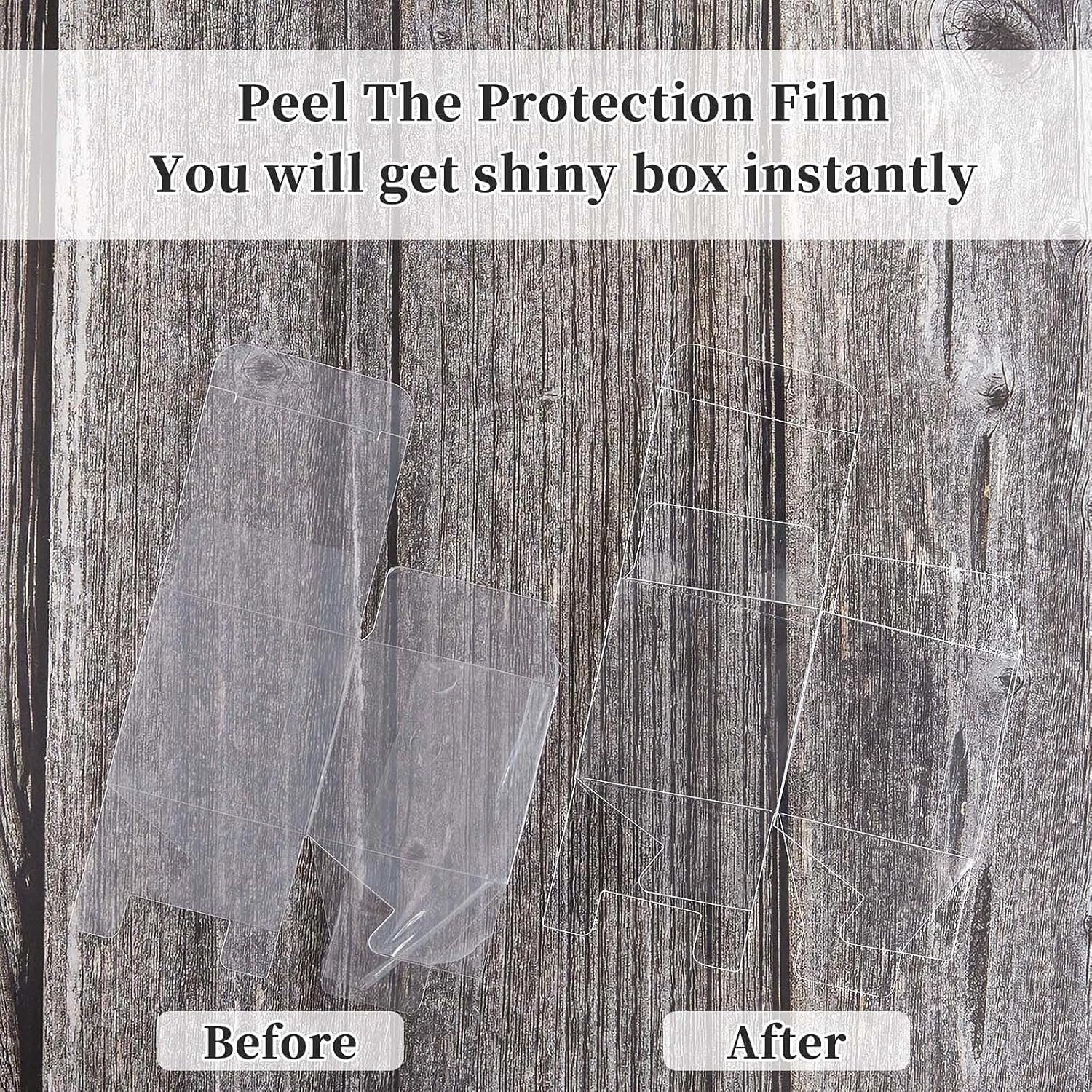 Grossiste en Vrac de Boîtes Transparentes 2x2x2 Pouces pour Favors avec Rubans, 120 PCS de Boîtes Cubes Mini pour Mariages, Baby Shower et Anniversaires, Fournisseur d'Emballages de Cadeaux Individuels Macaron