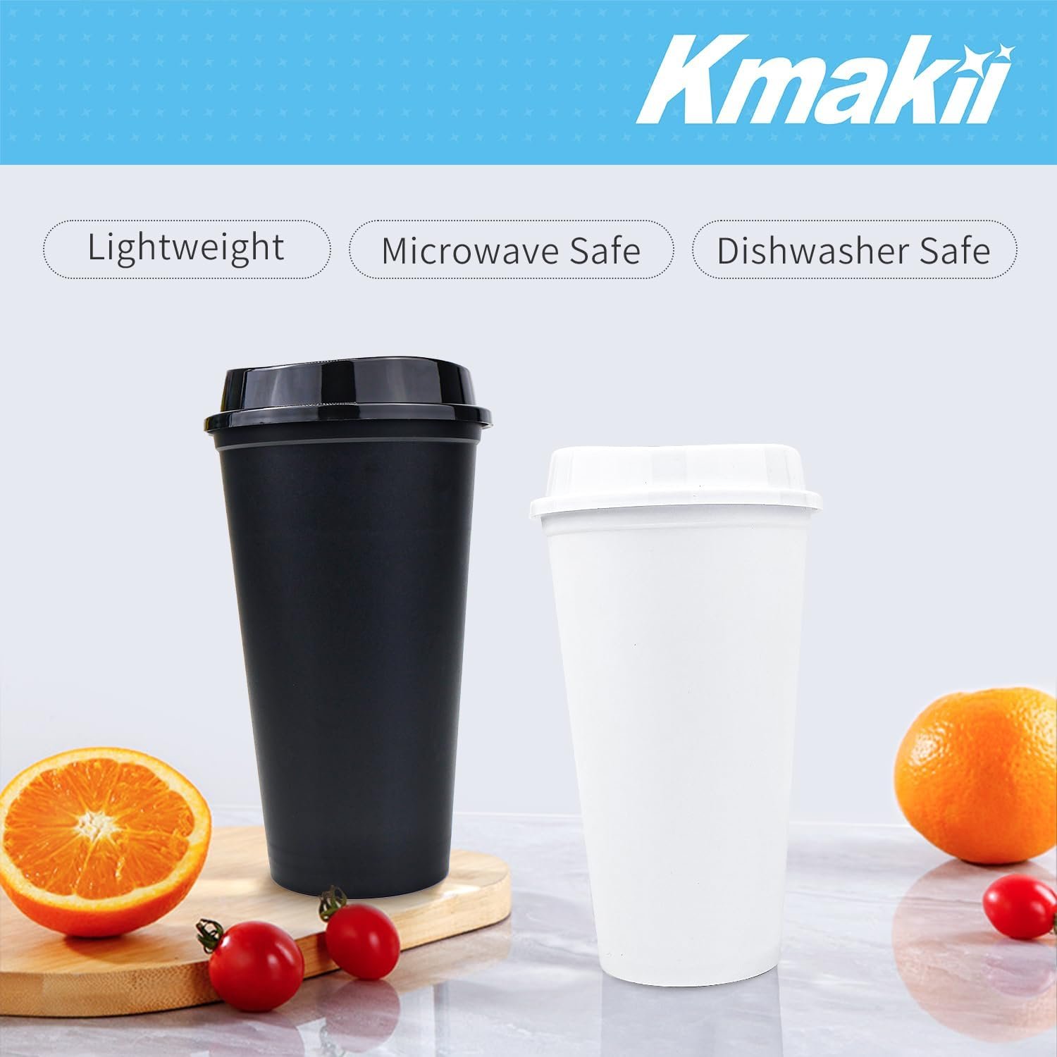 Grossiste Gobelets à café réutilisables 12 oz avec couvercles 8 Pk, idéal pour boissons chaudes ou froides, Fabricant sûr pour lave-vaisselle et micro-ondes, Vente en Gros, blanc Grossiste Gobelets à café réutilisables 12 oz avec couvercles 8 Pk, idéal pour boissons chaudes ou froides, Fabricant sûr pour lave-vaisselle et micro-ondes, Vente en Gros, blanc