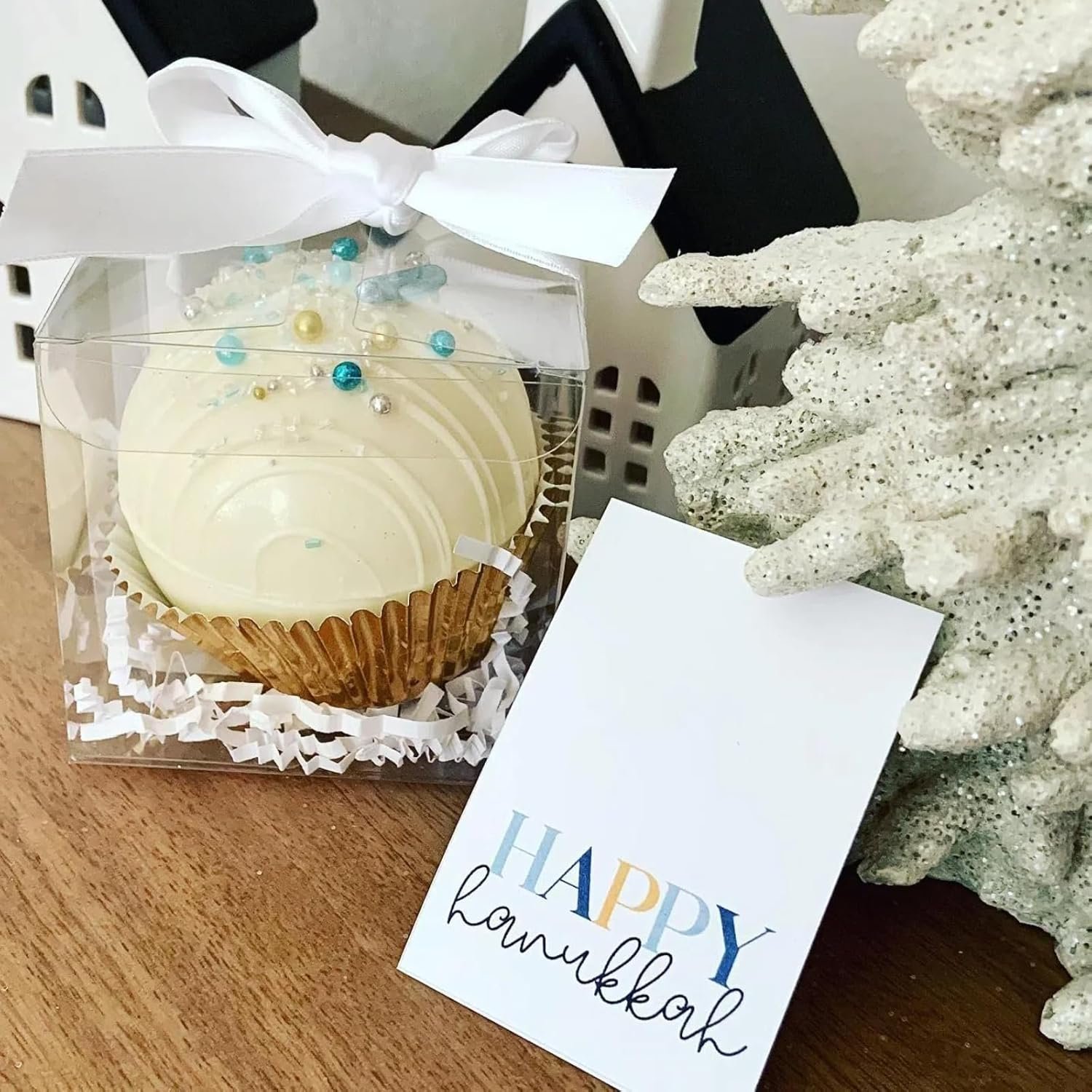 Boîtes à favor transparentes 3x3x3 pouces en vrac, fabriquées par un fournisseur, pour chocolat, macarons et cupcakes, avec logo personnalisé, idéales pour anniversaires et mariages.
