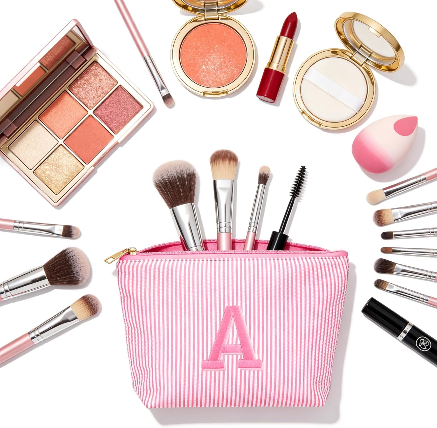 Grossiste de sacs à maquillage personnalisés - Set de 2 pièces pour adolescentes, essentiel de voyage pour femmes, Fabricant d'organisateurs de maquillage, cadeaux d'anniversaire pour filles de 6 à 12 ans, OEM en rose. Grossiste de sacs à maquillage personnalisés - Set de 2 pièces pour adolescentes, essentiel de voyage pour femmes, Fabricant d'organisateurs de maquillage, cadeaux d'anniversaire pour filles de 6 à 12 ans, OEM en rose.