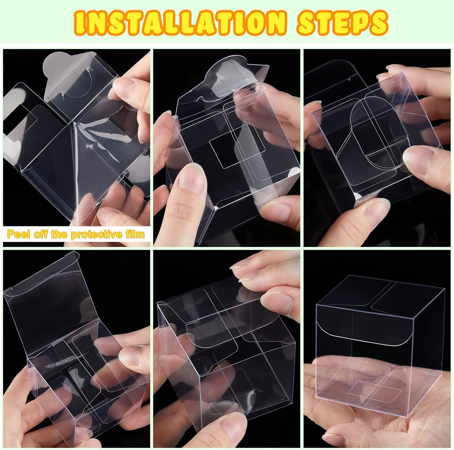 Grossiste Boîtes Transparente 2 x 2 x 2 Pouces pour Bonbons, Fournisseur de Solutions d'Emballage, OEM Cube Cadeau pour Fête Anniversaire Mariage Baptême