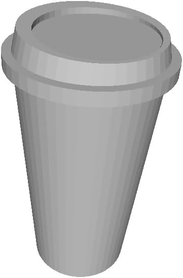 Grossiste Tasse en Papier Jetable de 20 oz avec Couvercle en Plastique Fitté pour Modèles de Dioramas - Logo Personnalisé en Vente en Gros