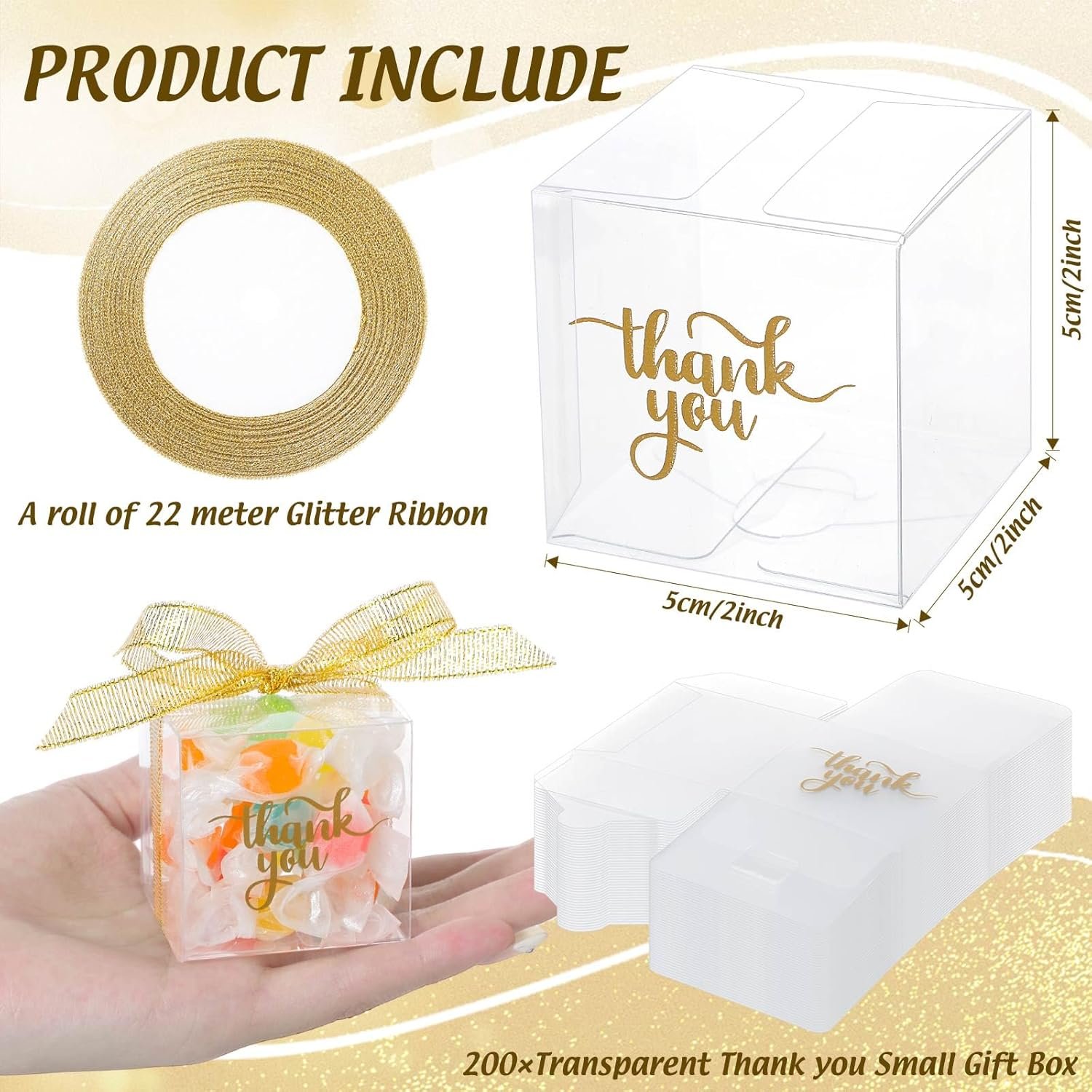 Grossiste Boîtes Transparentes 200 Pcs Boîtes à Cadeaux en Plastique avec Couvercle Ruban et Étiquettes Merci pour Bonbons Macarons Cupcakes (2 x 2 x 2 Pouces) Personnalisation de Logo Fournisseur Vente en Gros Grossiste Boîtes Transparentes 200 Pcs Boîtes à Cadeaux en Plastique avec Couvercle Ruban et Étiquettes Merci pour Bonbons Macarons Cupcakes (2 x 2 x 2 Pouces) Personnalisation de Logo Fournisseur Vente en Gros