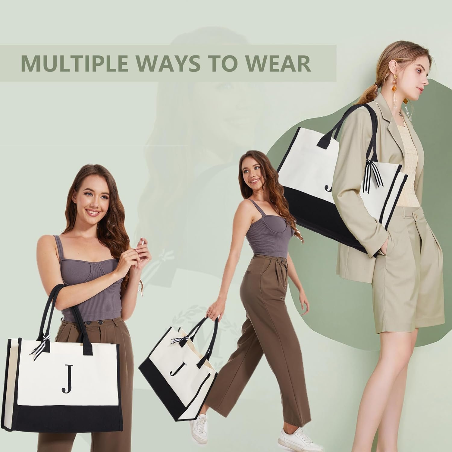 Tote Bag Personnalisé pour Femme, idéale pour Professeur, Maman ou Amie - Fabricant en Vente en Gros, parfait comme Cadeau d'Anniversaire, Plage, Travail ou Mariage.