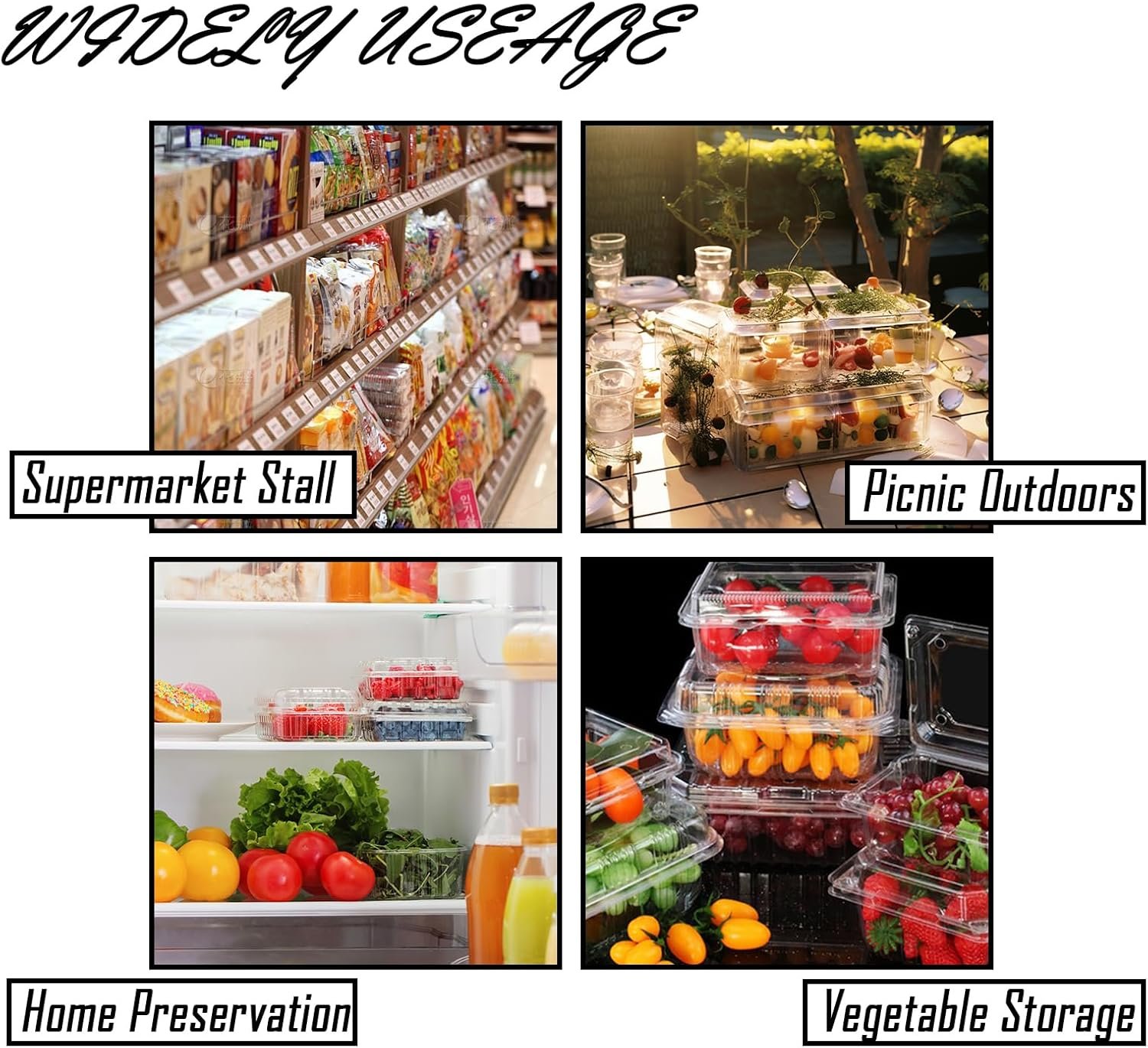 Grossiste Contenants Alimentaires en Plastique Transparent 200 Pcs, Container Hinge Carré avec Couvercles, Fabricant de Solutions en Vrac pour Sandwich Dessert et Salade (5x4.7x2.8 pouces), Logo Personnalisé. Grossiste Contenants Alimentaires en Plastique Transparent 200 Pcs, Container Hinge Carré avec Couvercles, Fabricant de Solutions en Vrac pour Sandwich Dessert et Salade (5x4.7x2.8 pouces), Logo Personnalisé.
