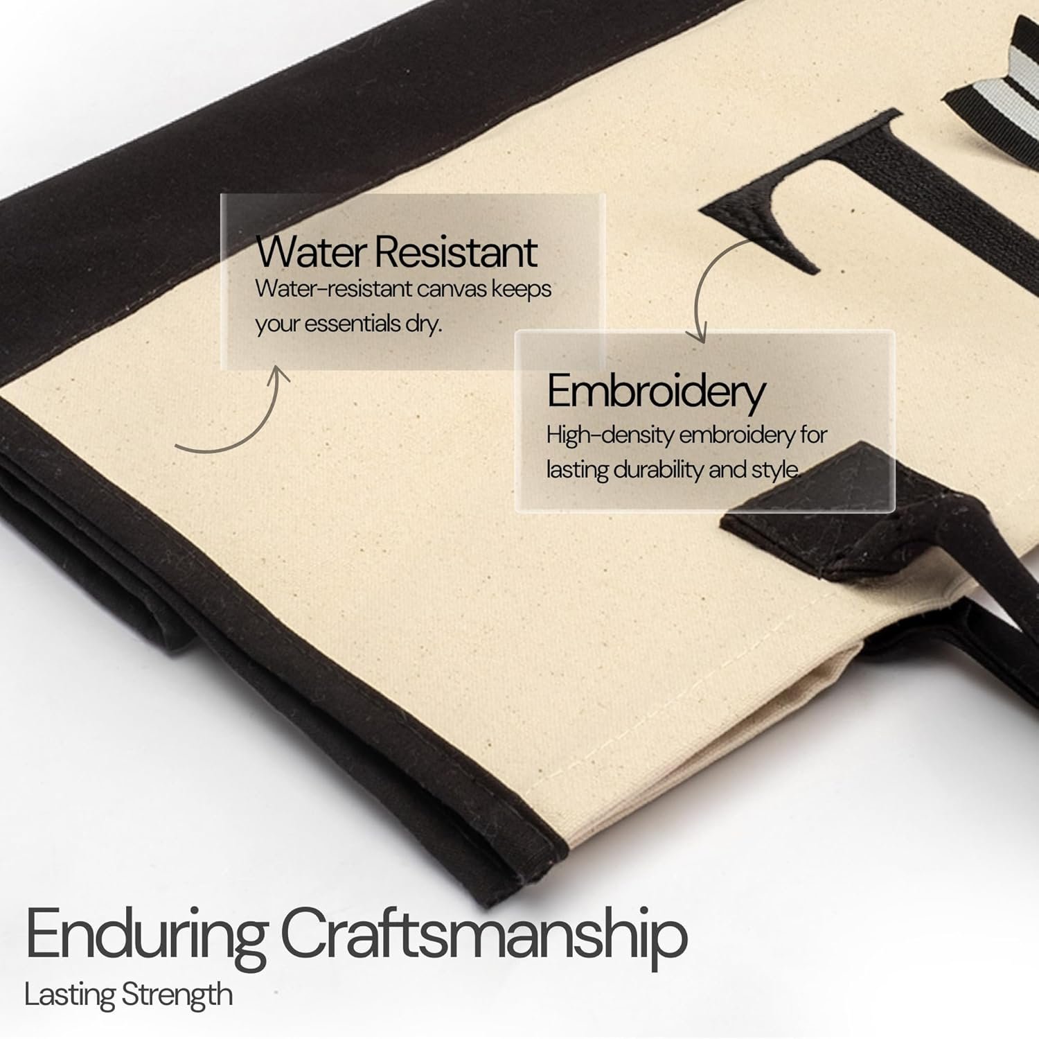 Grossiste Sac Cabas en Toile Personnalisé avec Initiales en Coton 100% pour Femmes - Fabricant de Produits Personnalisés en gros, Logo Personnalisé