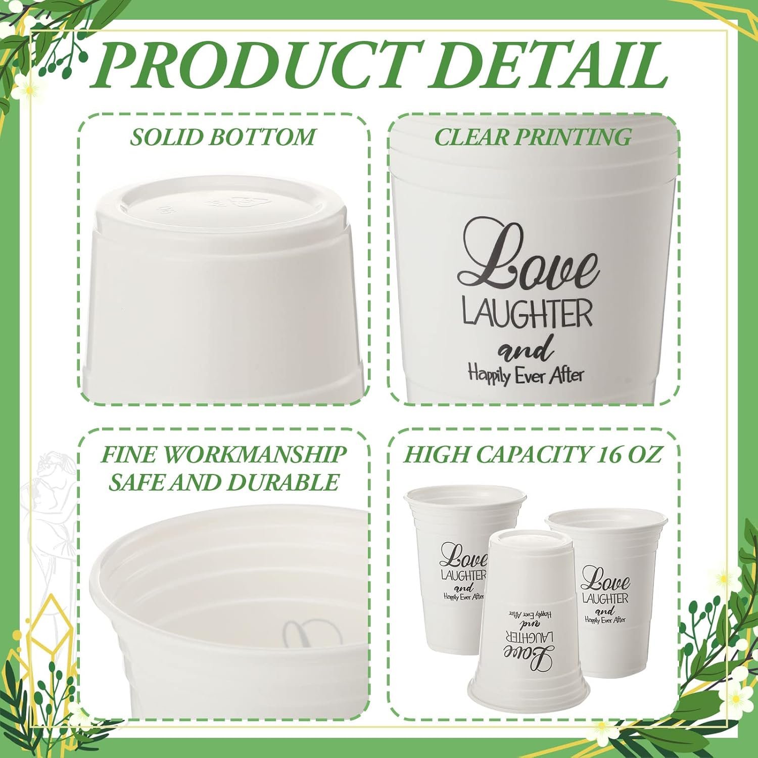 Grossiste gobelets en plastique jetables clairs 16 oz pour mariage, fournisseur de gobelets de réception pour anniversaires et enterrements de vie de jeune fille, avec logo personnalisé, vente en gros de 100 pièces. Grossiste gobelets en plastique jetables clairs 16 oz pour mariage, fournisseur de gobelets de réception pour anniversaires et enterrements de vie de jeune fille, avec logo personnalisé, vente en gros de 100 pièces.