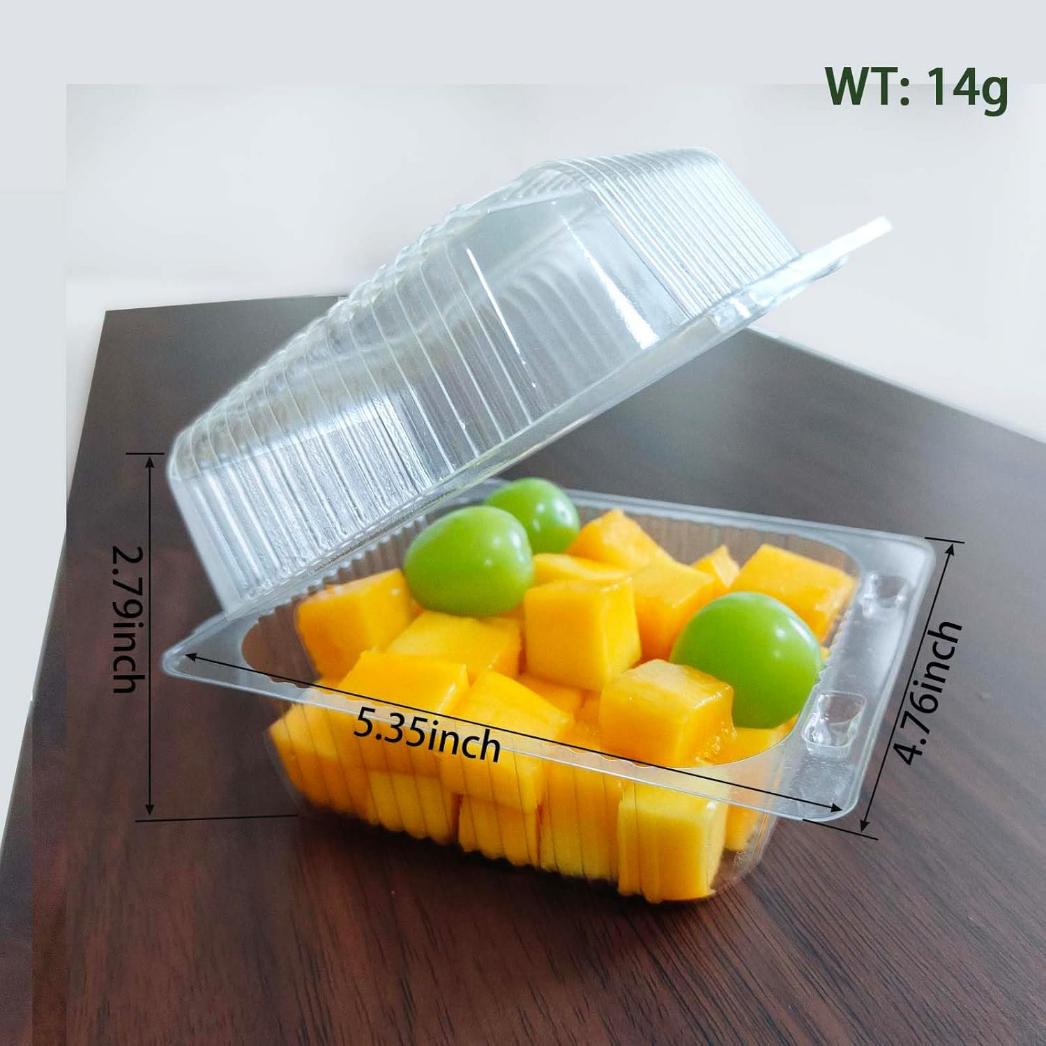 Conteneur à cupcake transparent de 50 pièces avec charnière, grossiste de contenants en plastique épais pour part de gâteau, fournisseur de coupelles à salade à emporter. Conteneur à cupcake transparent de 50 pièces avec charnière, grossiste de contenants en plastique épais pour part de gâteau, fournisseur de coupelles à salade à emporter.