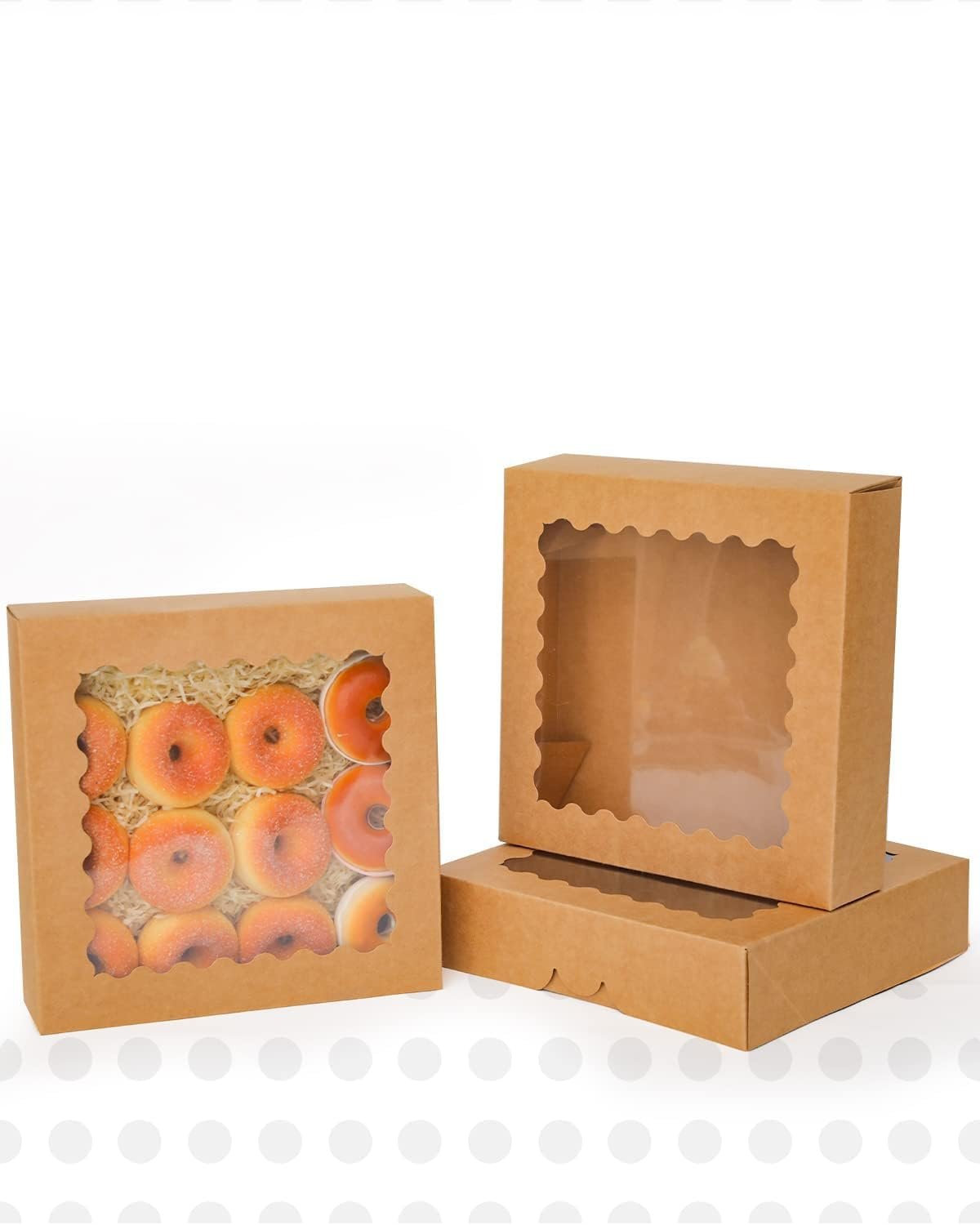 Grossiste boîte à pâtisserie de 10x10x2,5 pouces avec fenêtre pour cookies et beignets, marque blanche, fabriqué par un fournisseur, pack de 12. Grossiste boîte à pâtisserie de 10x10x2,5 pouces avec fenêtre pour cookies et beignets, marque blanche, fabriqué par un fournisseur, pack de 12.