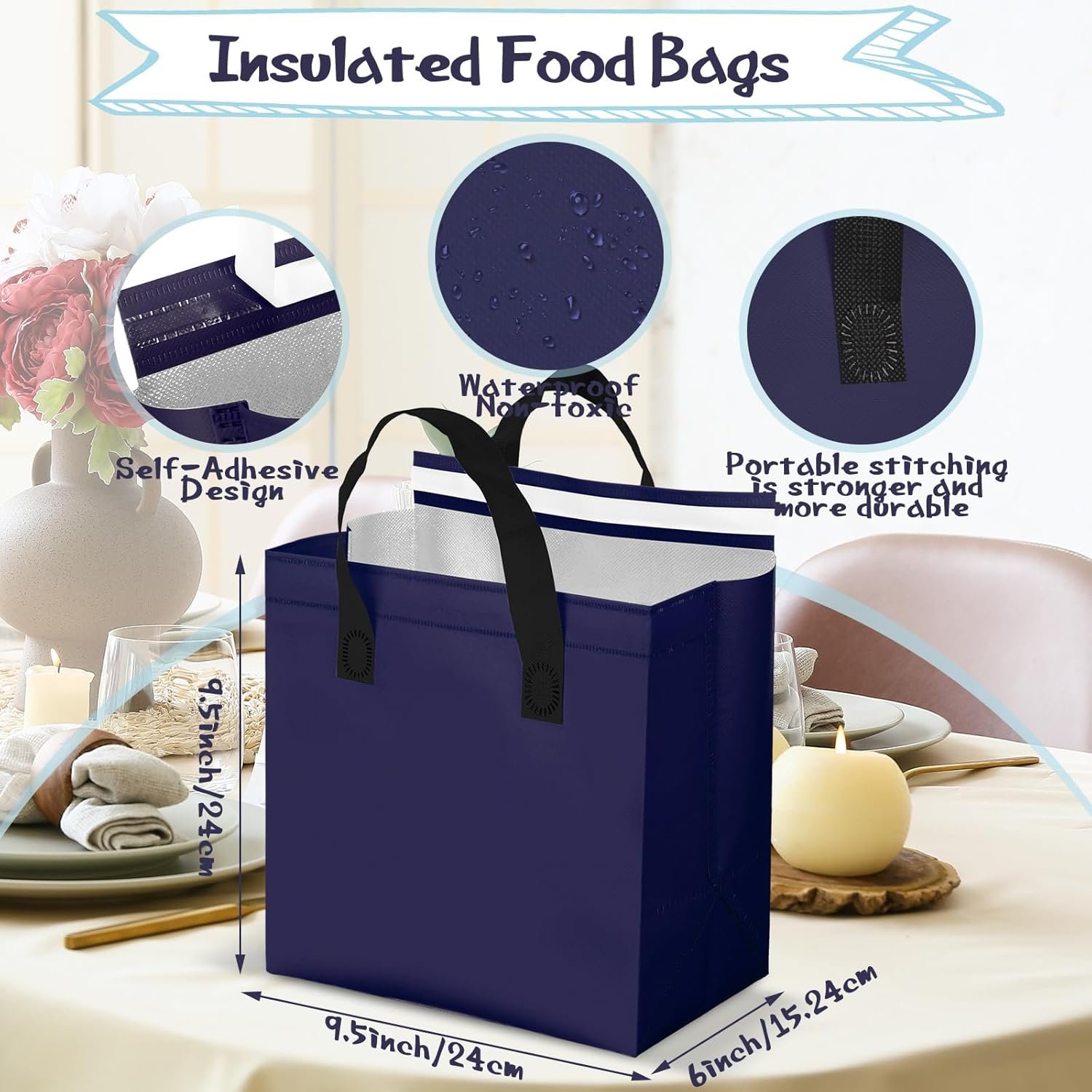 Grossiste Sacs de Transport Isolés en Vrac 9,5 x 6 x 9,5 po pour Nourriture Chaude et Froide, Sacs Thermiques pour Café et Thé au Lait, Fournisseur de Solutions pour Restauration et Pique-nique - OEM Navire. Grossiste Sacs de Transport Isolés en Vrac 9,5 x 6 x 9,5 po pour Nourriture Chaude et Froide, Sacs Thermiques pour Café et Thé au Lait, Fournisseur de Solutions pour Restauration et Pique-nique - OEM Navire.