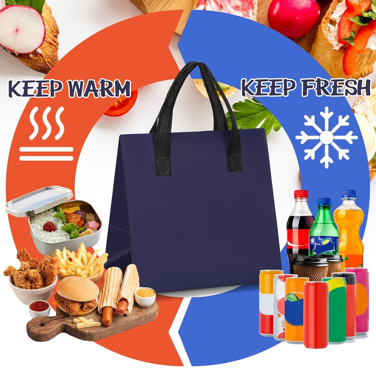 Grossiste Sacs de Transport Isolés en Vrac 9,5 x 6 x 9,5 po pour Nourriture Chaude et Froide, Sacs Thermiques pour Café et Thé au Lait, Fournisseur de Solutions pour Restauration et Pique-nique - OEM Navire. Grossiste Sacs de Transport Isolés en Vrac 9,5 x 6 x 9,5 po pour Nourriture Chaude et Froide, Sacs Thermiques pour Café et Thé au Lait, Fournisseur de Solutions pour Restauration et Pique-nique - OEM Navire.